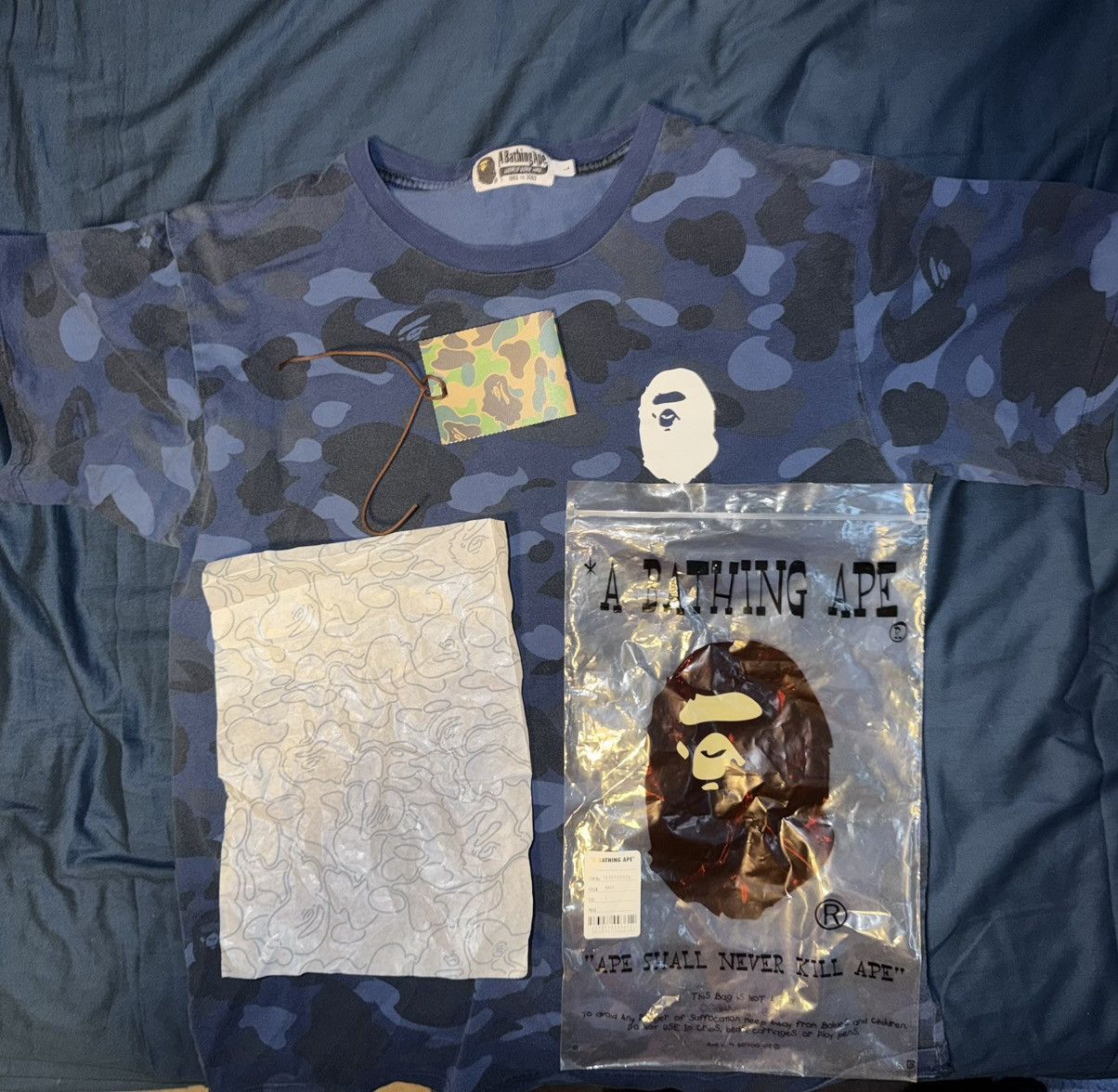 Bape Camo Babe T-Shirt Size US L / EU 52-54 / 3 - 14 Thumbnail