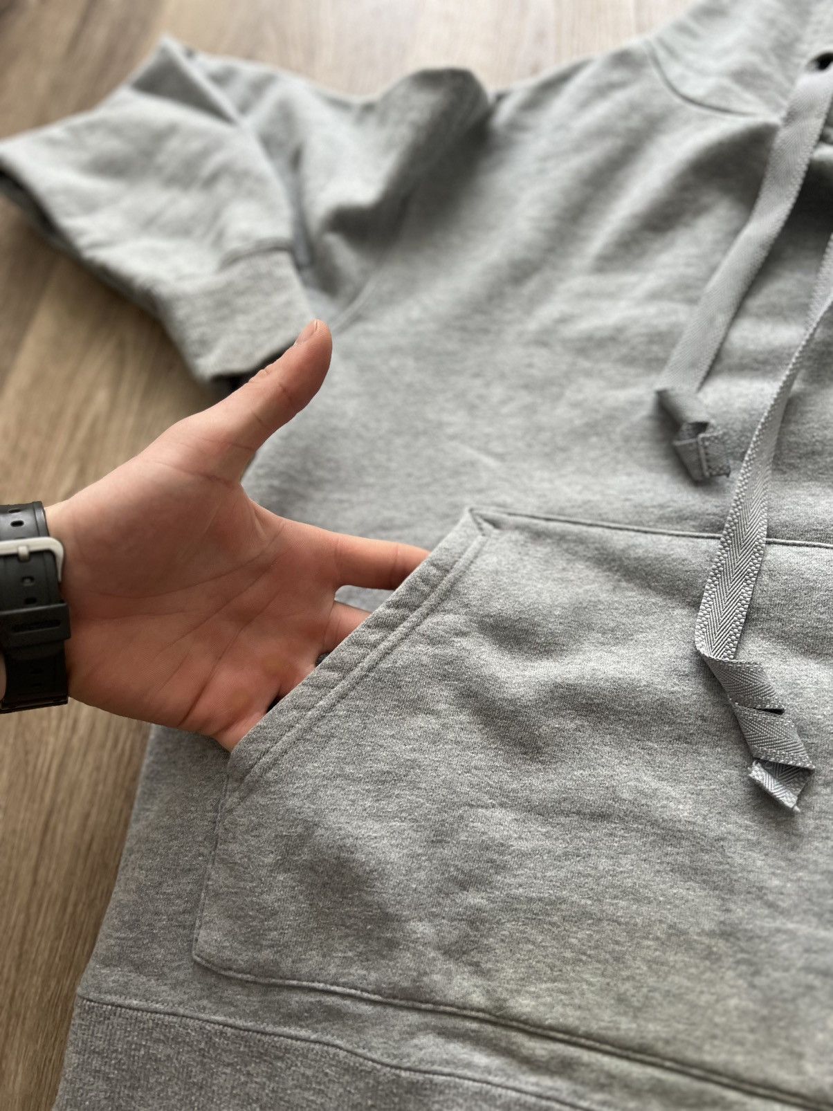 Acne Studios Acne Studios Face Logo Hoodie - Grey Melange Size US XS / EU 42 / 0 - 5 Thumbnail