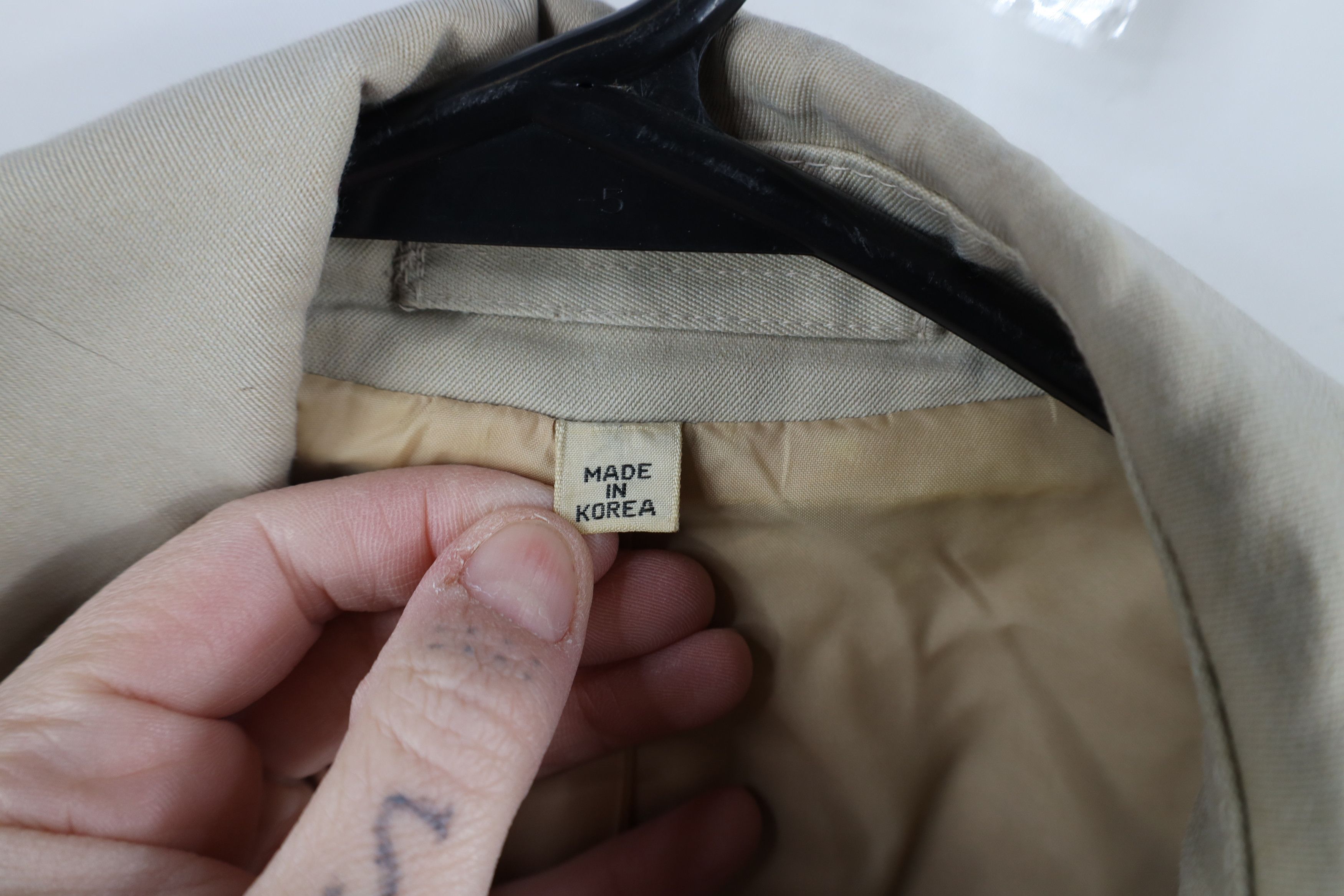 Vintage Vintage 80s 90s Streetwear Breasted Trench Coat Jacket Size US L / EU 52-54 / 3 - 13 Thumbnail