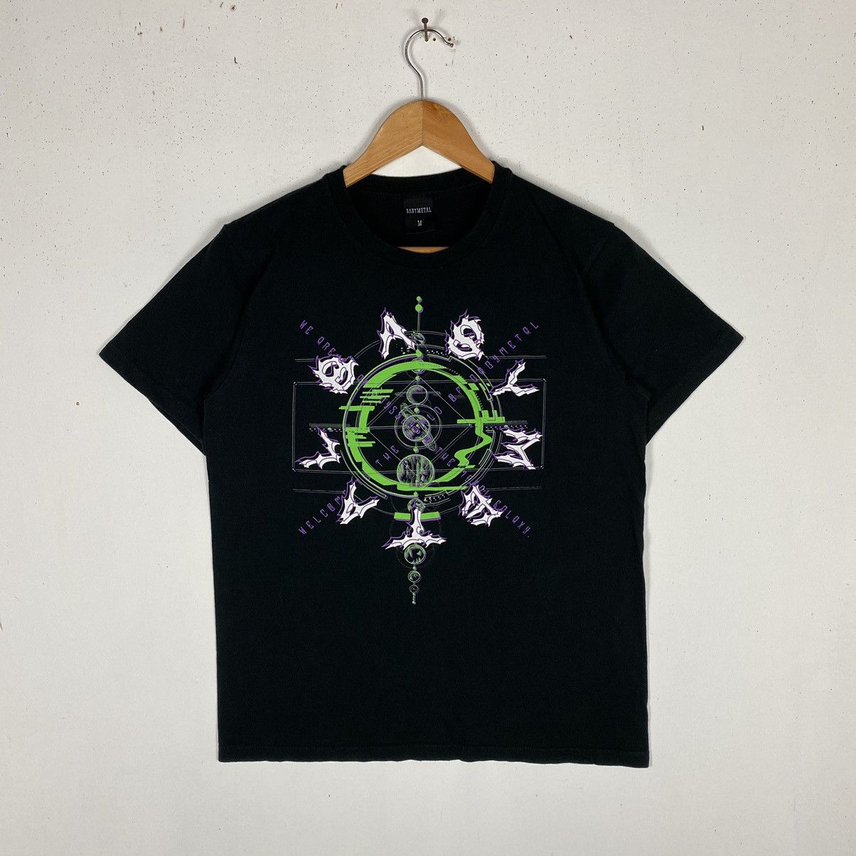 Band Tees Japanese Band BABYMETAL Metal Galaxy World Tour In Japan Tee Size US M / EU 48-50 / 2 - 2 Thumbnail