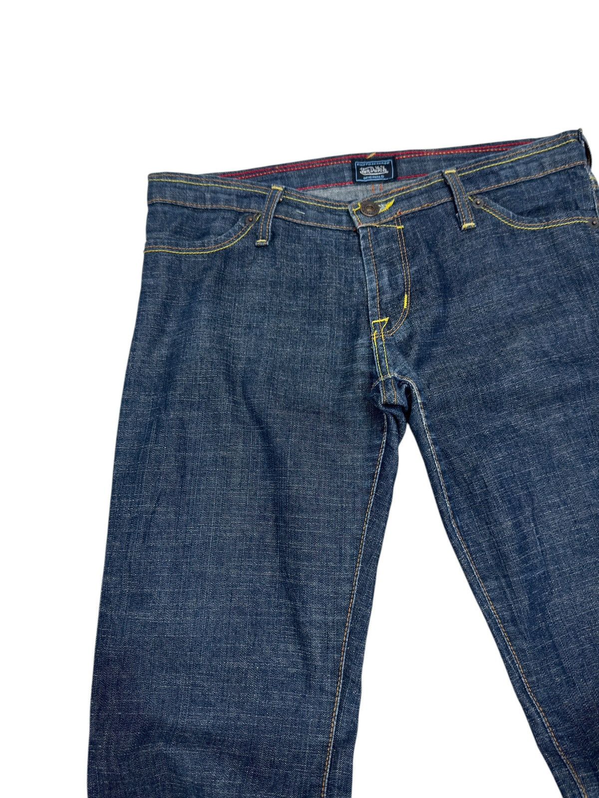 Hysteric Glamour Von Dutch Straight Leg Custommade Denim Jeans Size 28" / US 6 / IT 42 - 4 Thumbnail