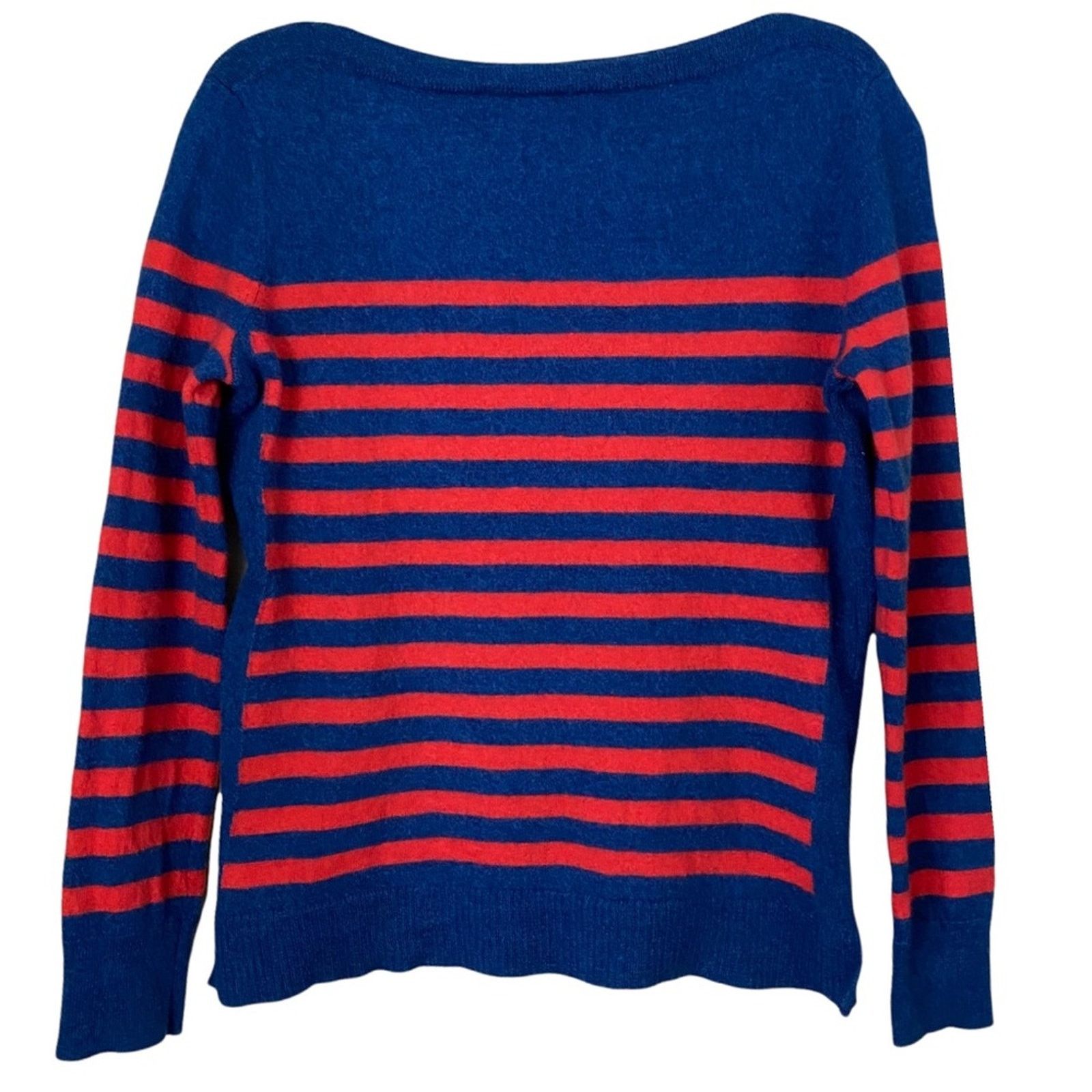 Other Talbots Marino Wool Striped Sweater Size Medium Size M / US 6-8 / IT 42-44 - 1 Thumbnail