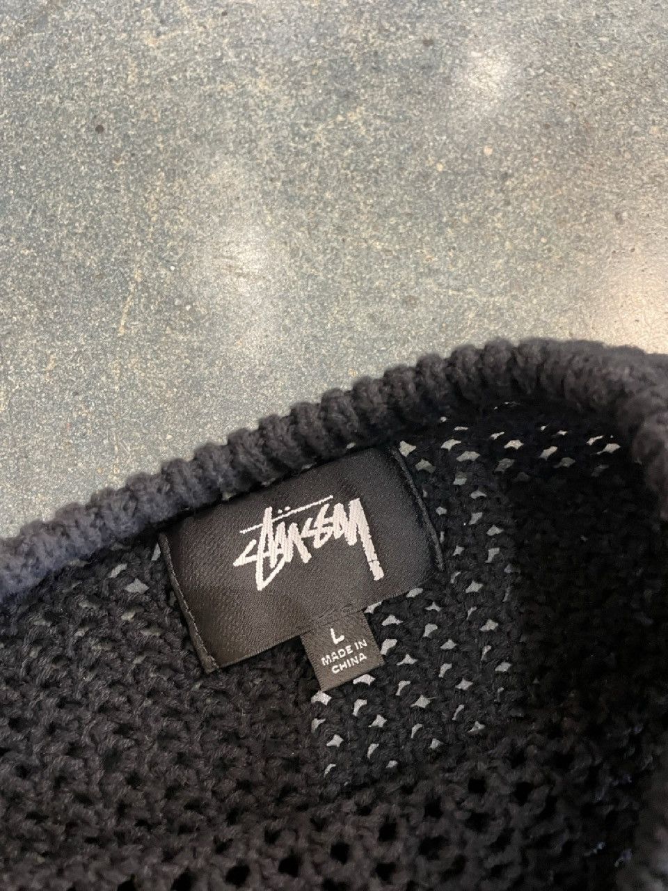 Stussy Stussy Open Knit Shirt Size US L / EU 52-54 / 3 - 3 Thumbnail