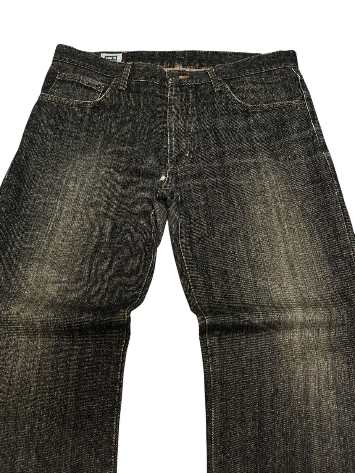 Edwin Japanese Denim Edwin Dark Wash Clean Minimalist Jeans Size US 34 / EU 50 - 3 Thumbnail