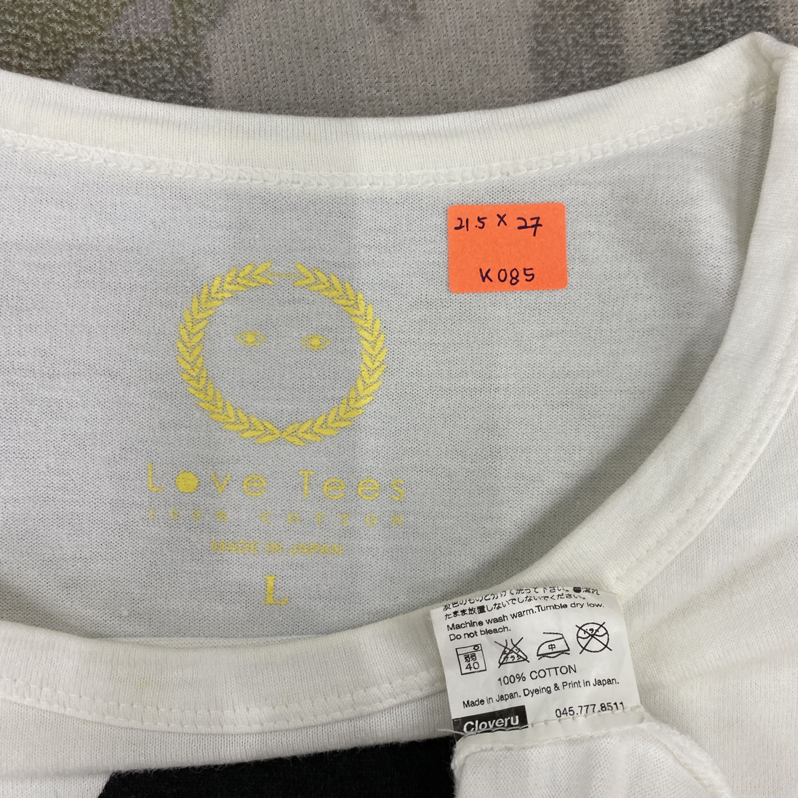 Japanese Brand Vintage Sho Watanabe Clothing T-Shirt - K085 Size US M / EU 48-50 / 2 - 4 Thumbnail