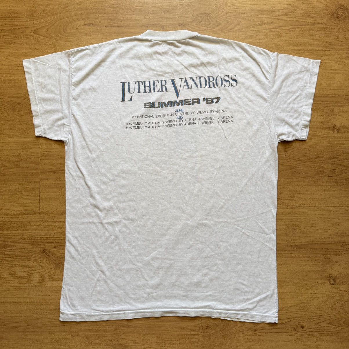 Other Luther Vandross Give Me The Reason tour 1986 T-shirt Size US L / EU 52-54 / 3 - 3 Thumbnail