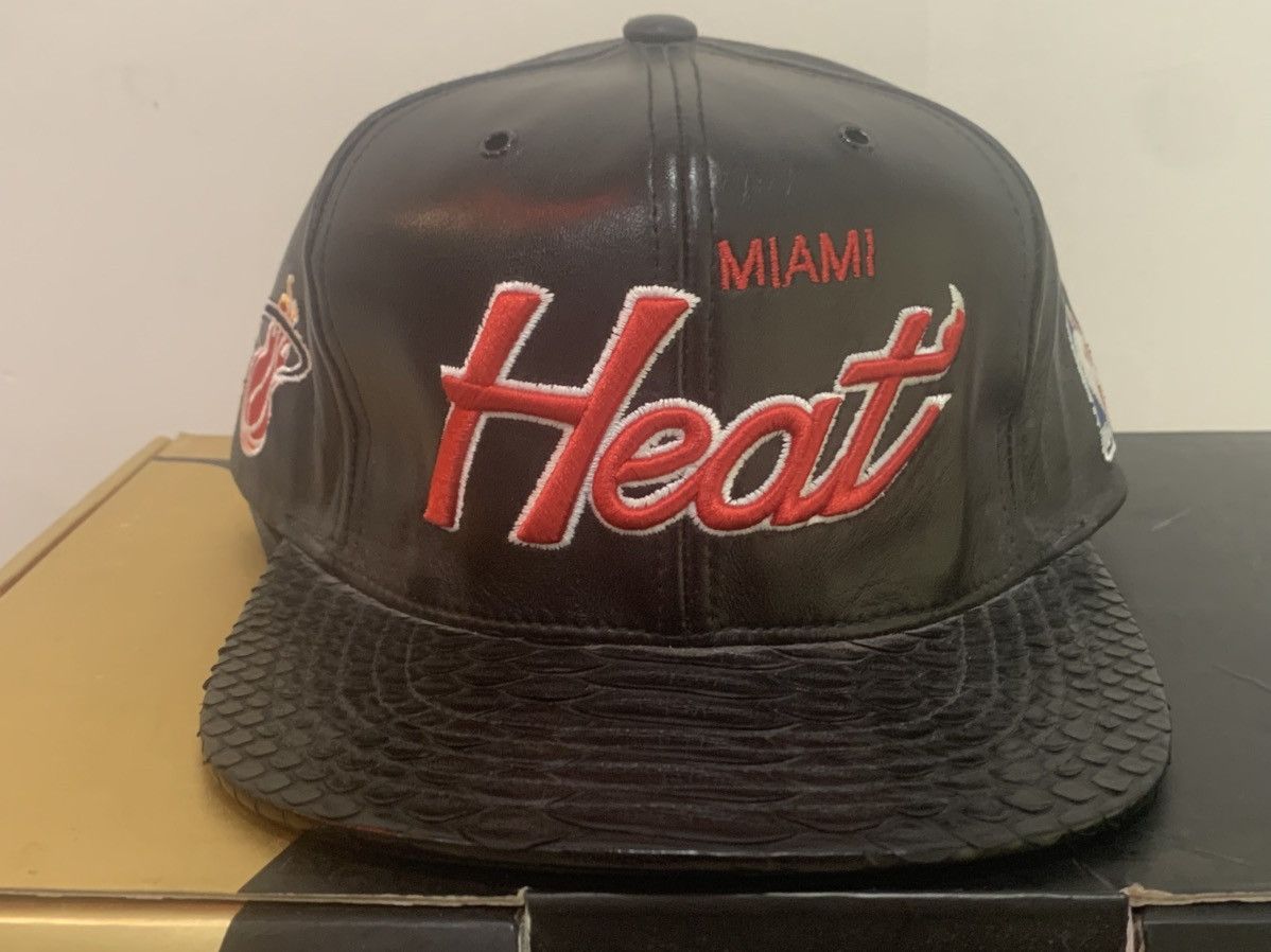 Just Don × Mitchell & Ness Just Don miami heat hat Size ONE SIZE - 1 Thumbnail