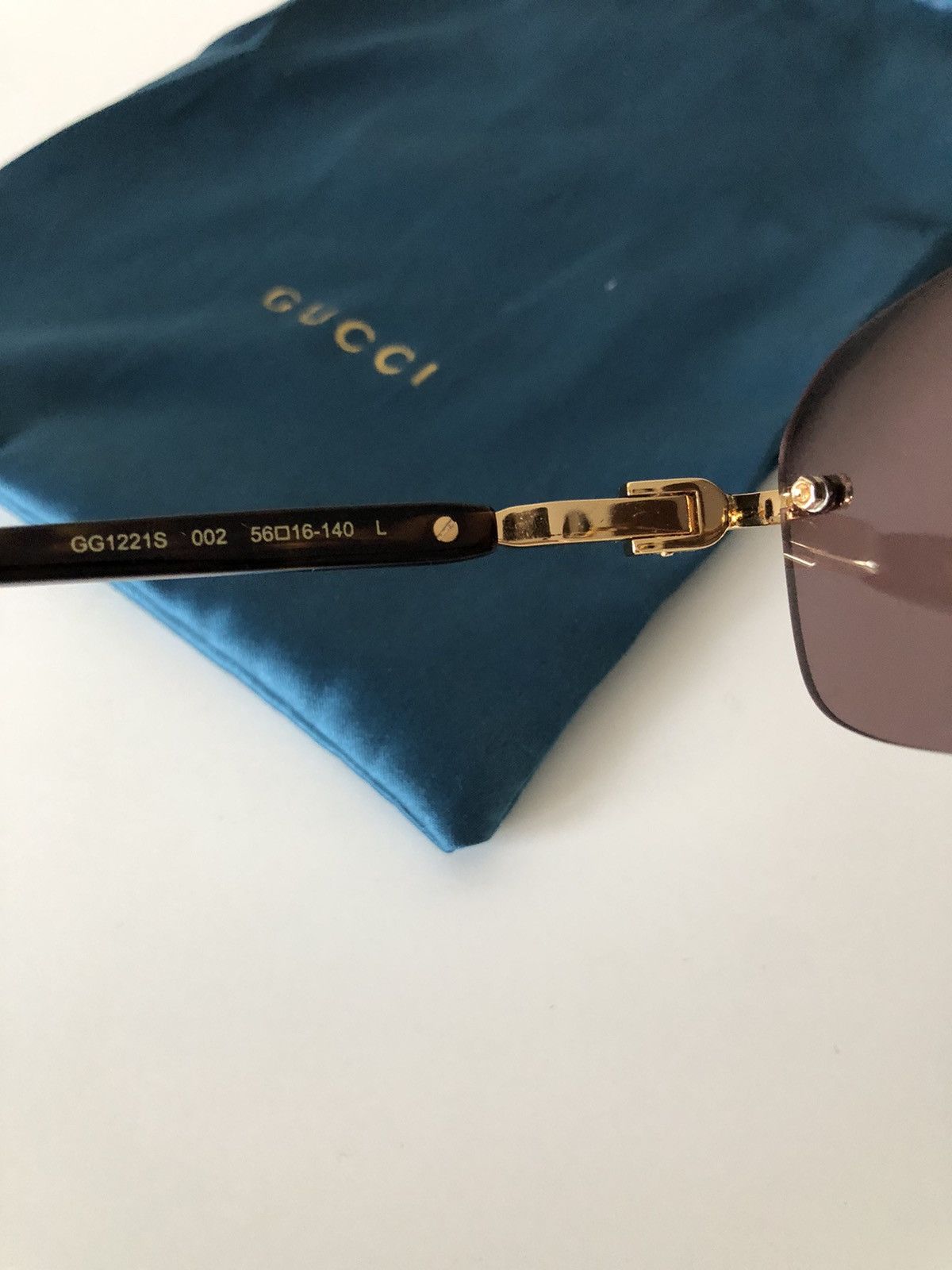 Gucci Gucci GG1221S 002 sunglasses Size ONE SIZE - 9 Thumbnail