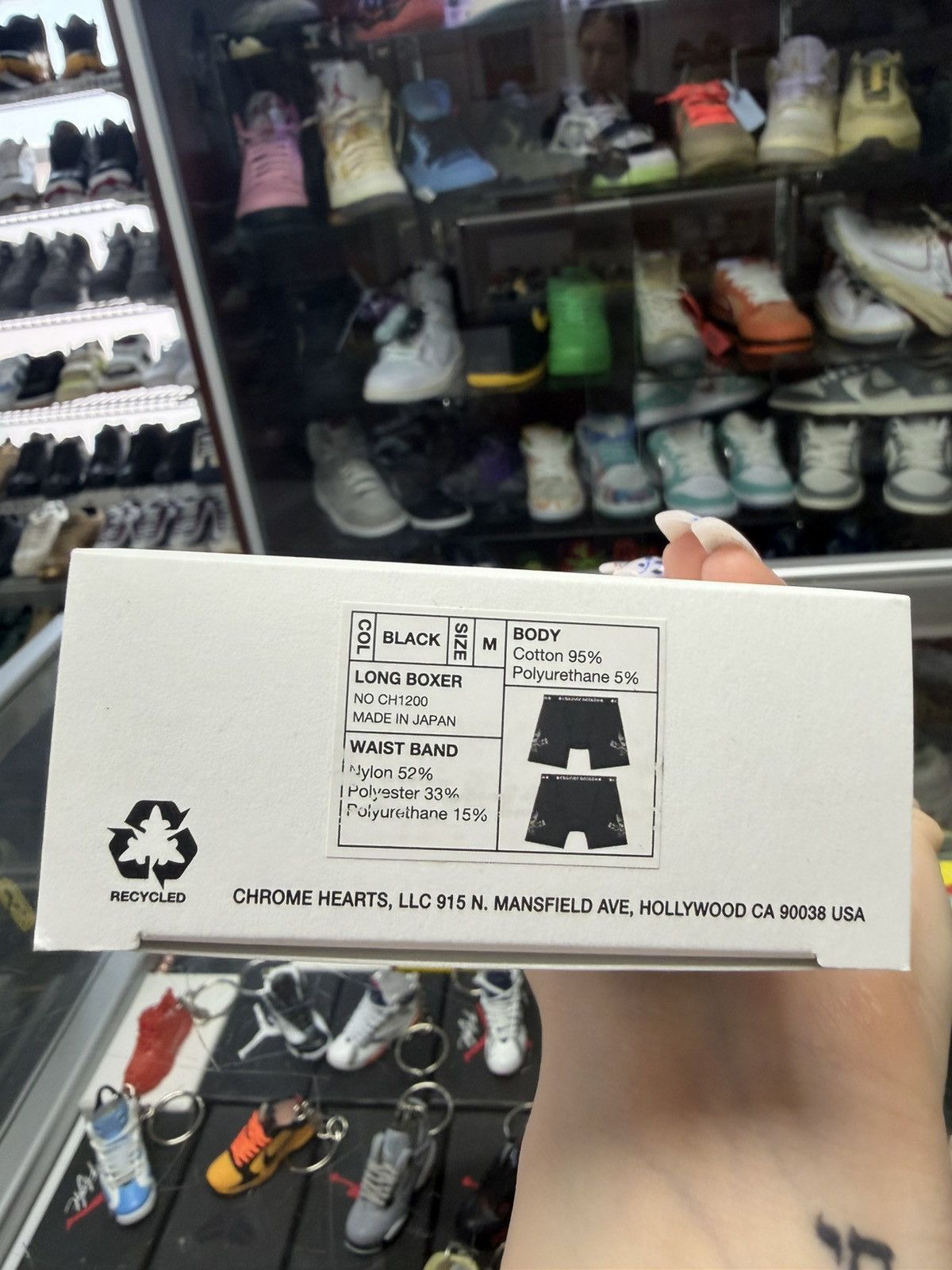 Chrome Hearts Chrome Hearts Boxer Briefs (Black) Size 34 - 5 Thumbnail