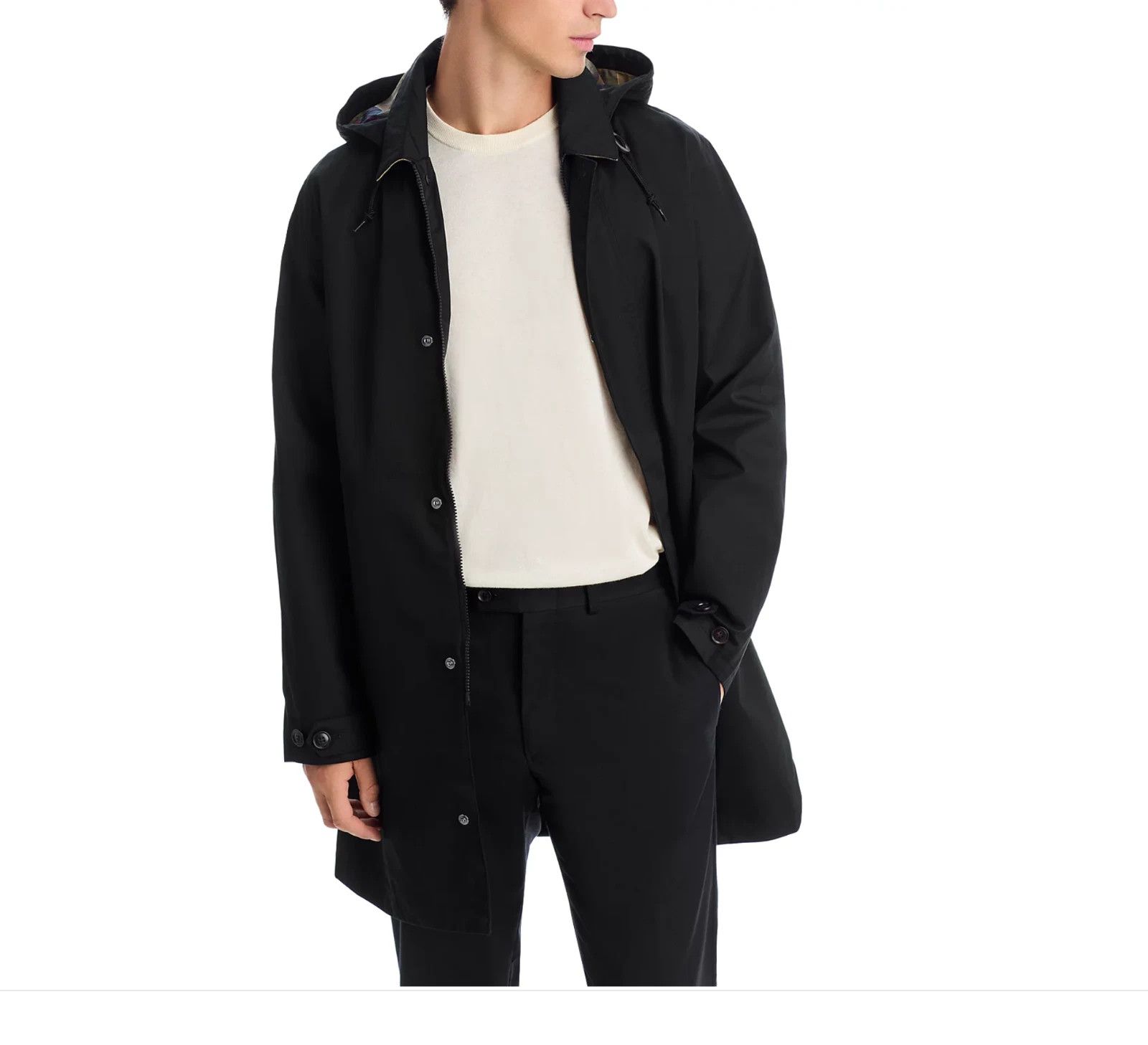 Barbour Barbour Lorig Mac Hooded Waterproof Jacket Size US XL / EU 56 / 4 - 2 Thumbnail