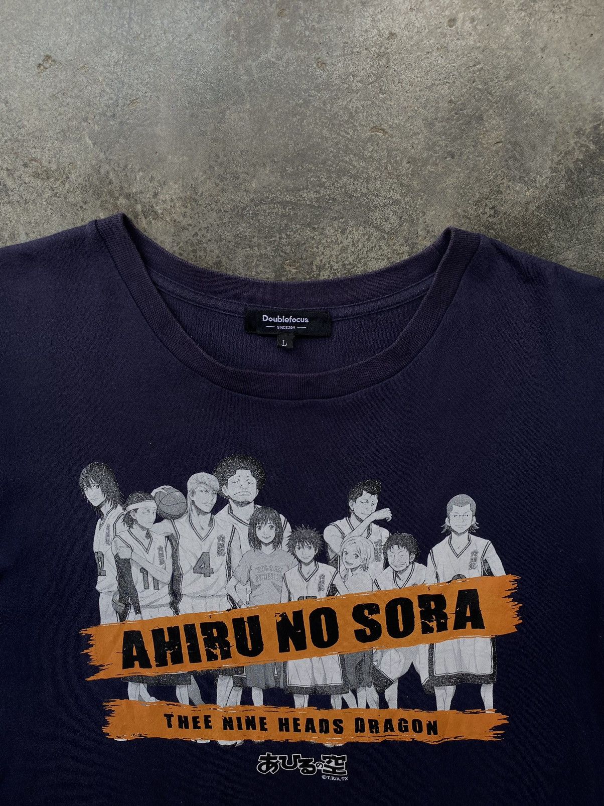 Anime Vintage Anime Ahiru No Sora Doublefocus Tees Size US L / EU 52-54 / 3 - 5 Thumbnail