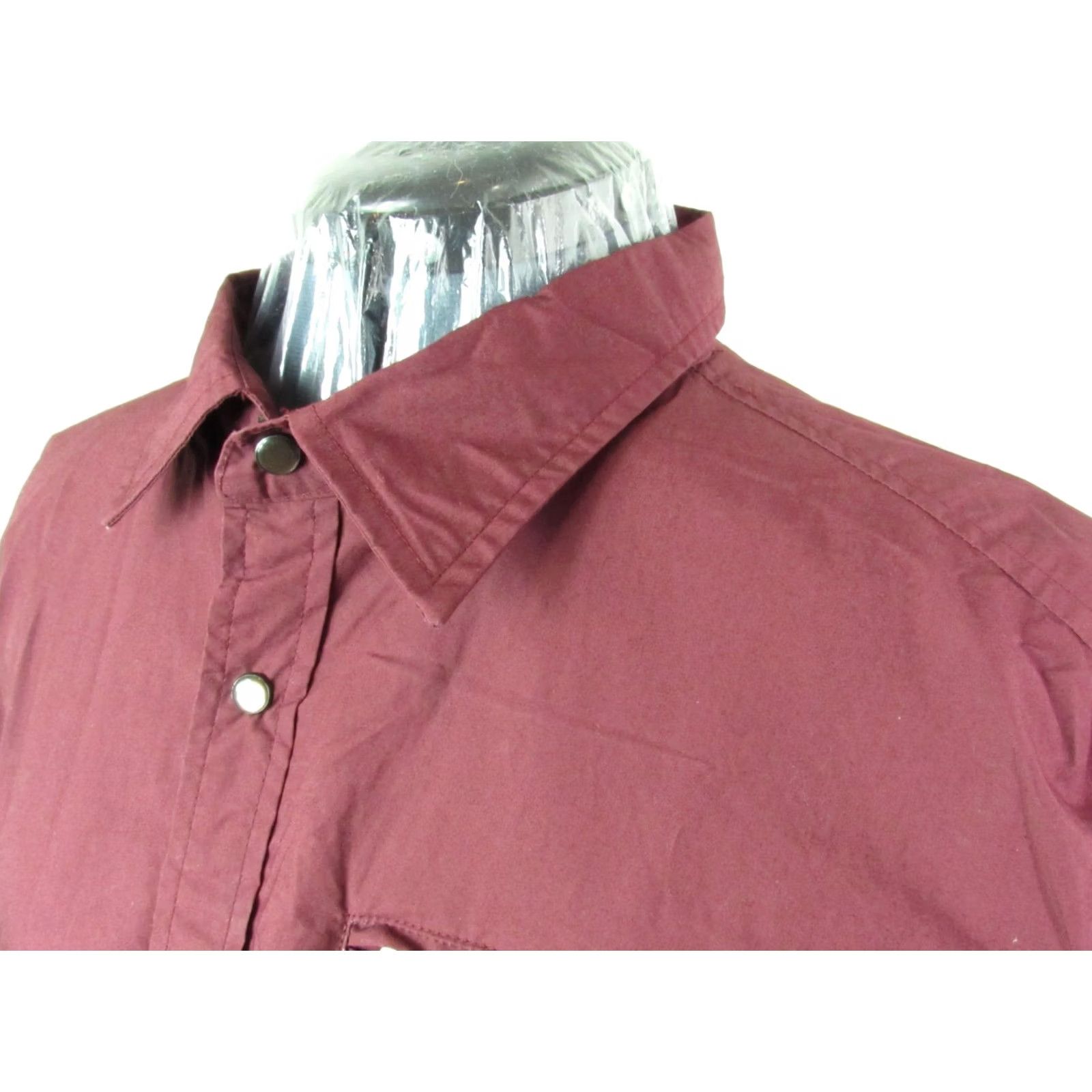 Armani Exchange Armani Exchange Men's Shirt Burgundy Red Button Down Shortsleeve XL Size US XL / EU 56 / 4 - 6 Thumbnail