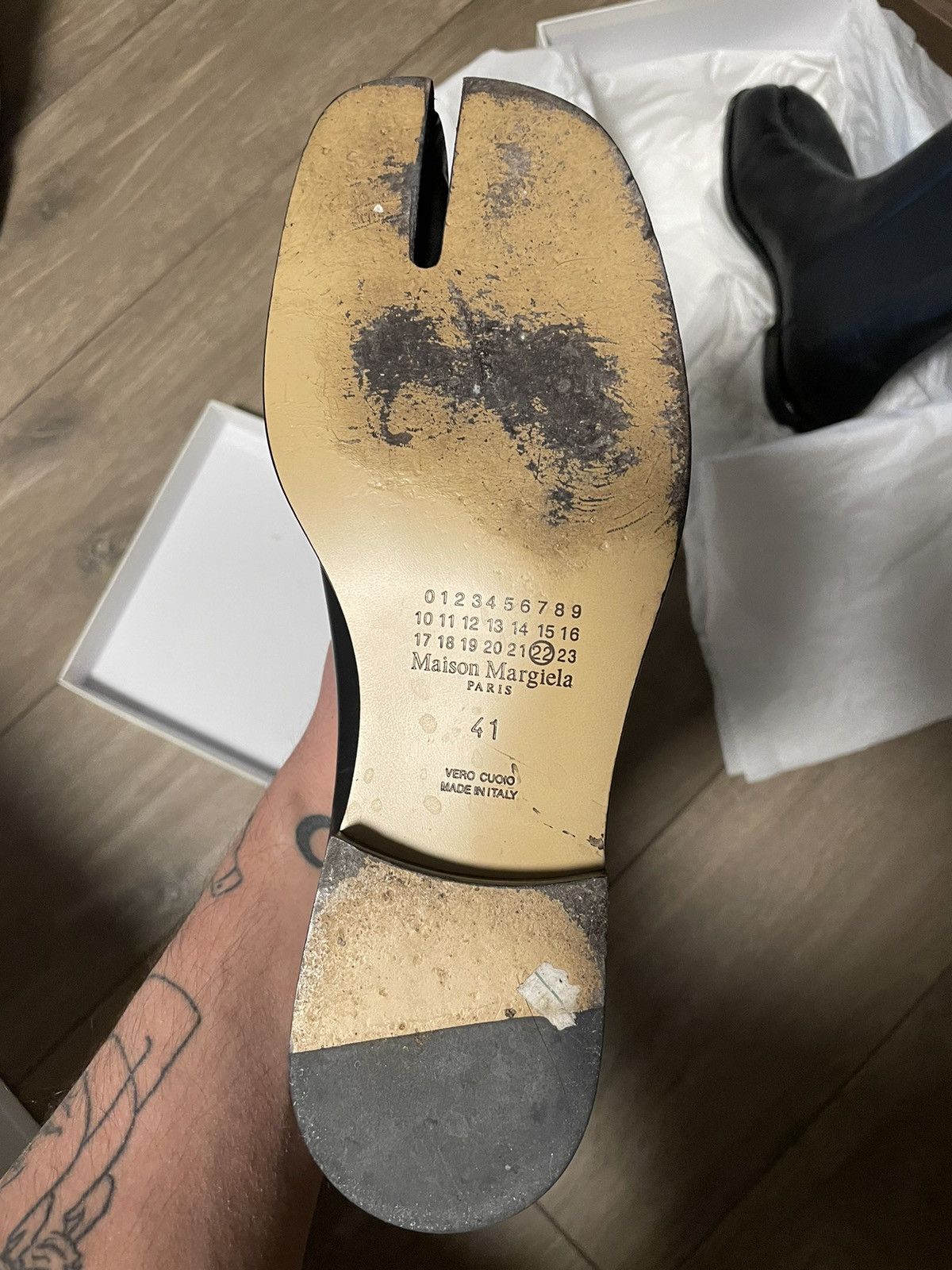 Maison Margiela Tabi Boots Unisex Size US 8.5 / EU 41-42 - 10 Thumbnail