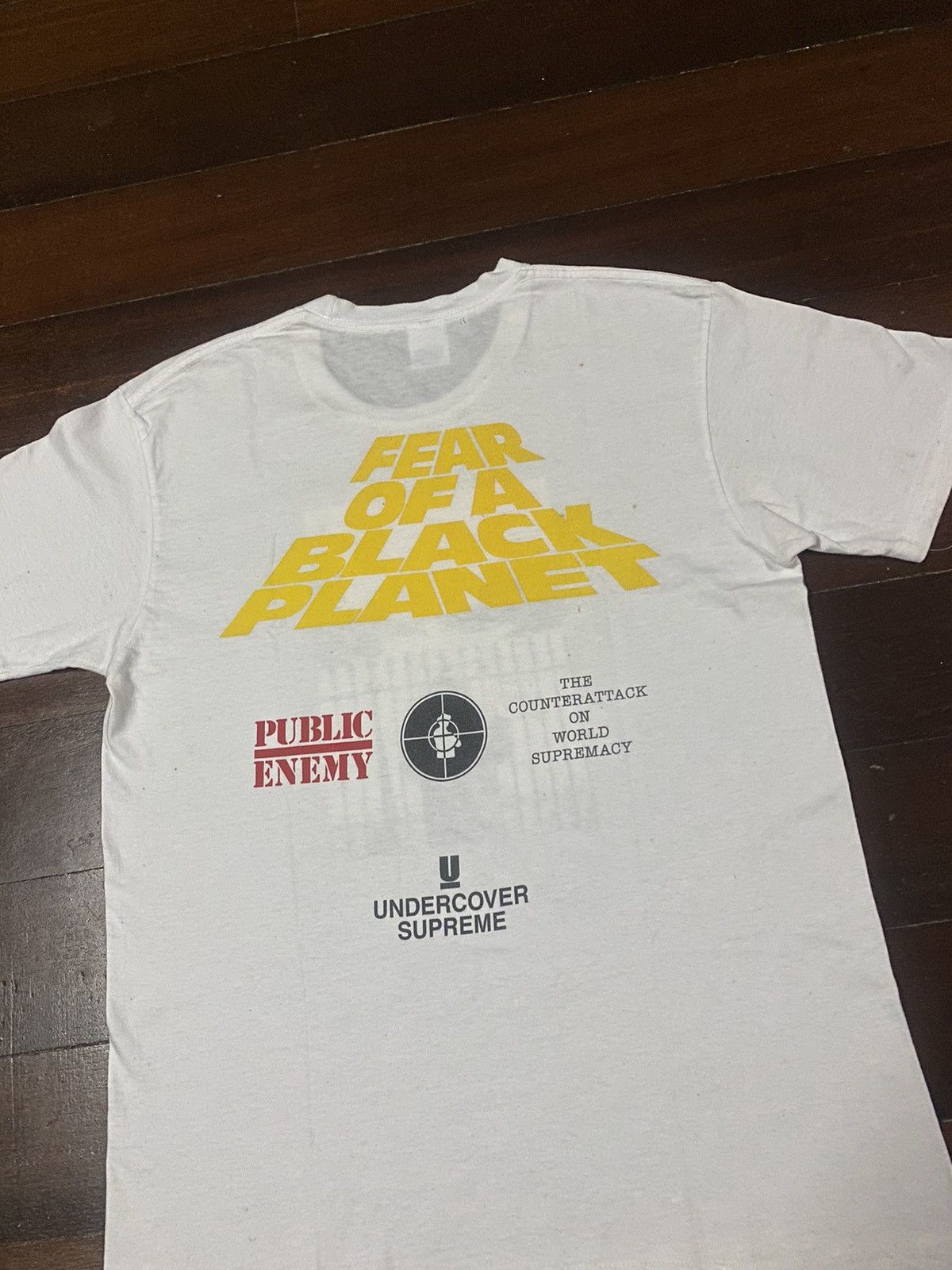 Undercover Fire 🔥 Public Enemy Undercover X Supreme white Tshirt Size US M / EU 48-50 / 2 - 7 Thumbnail