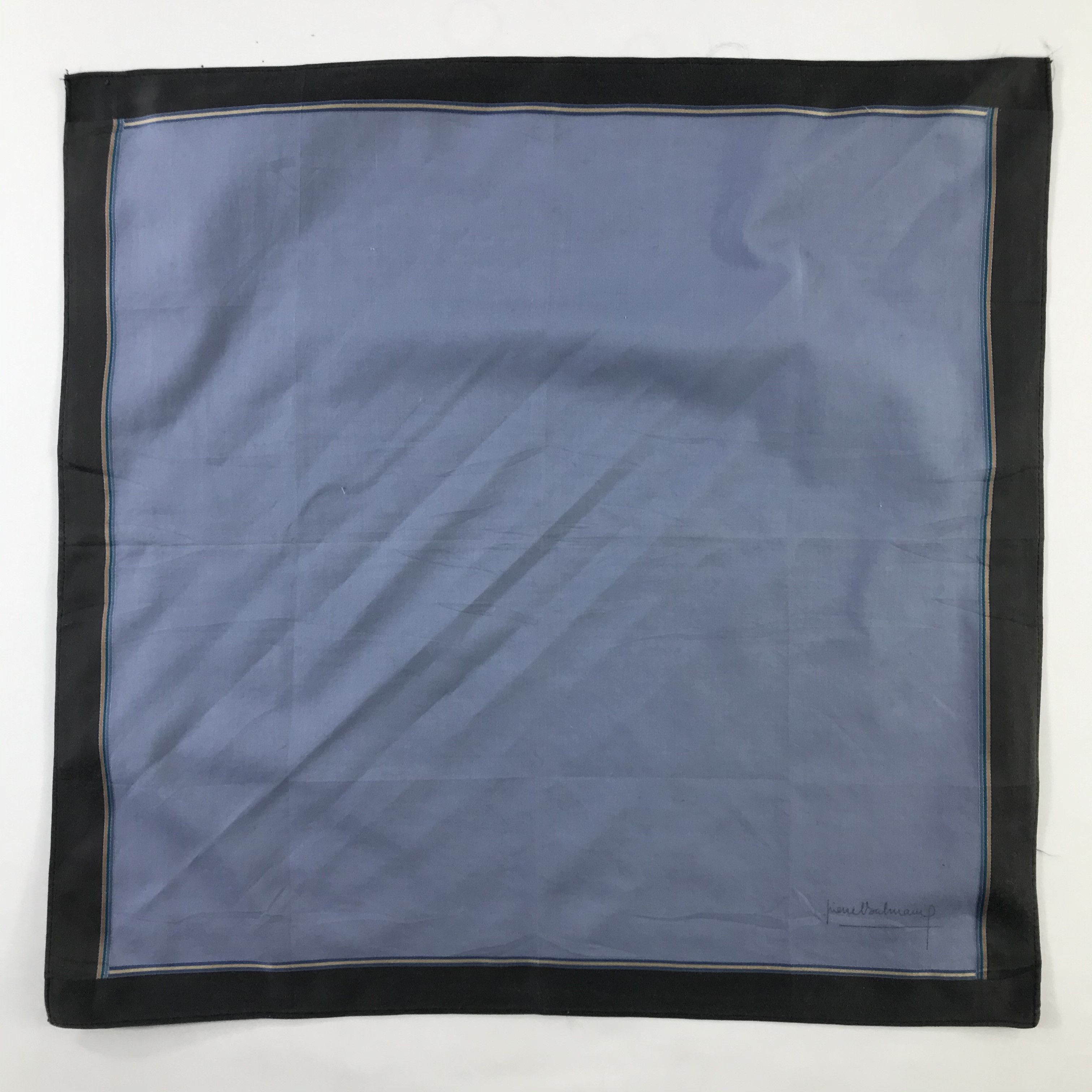 Pierre Balmain × Vintage Pierre Balmain Bandana / Handkerchief / Neckerchief - S434 Size ONE SIZE - 1 Thumbnail