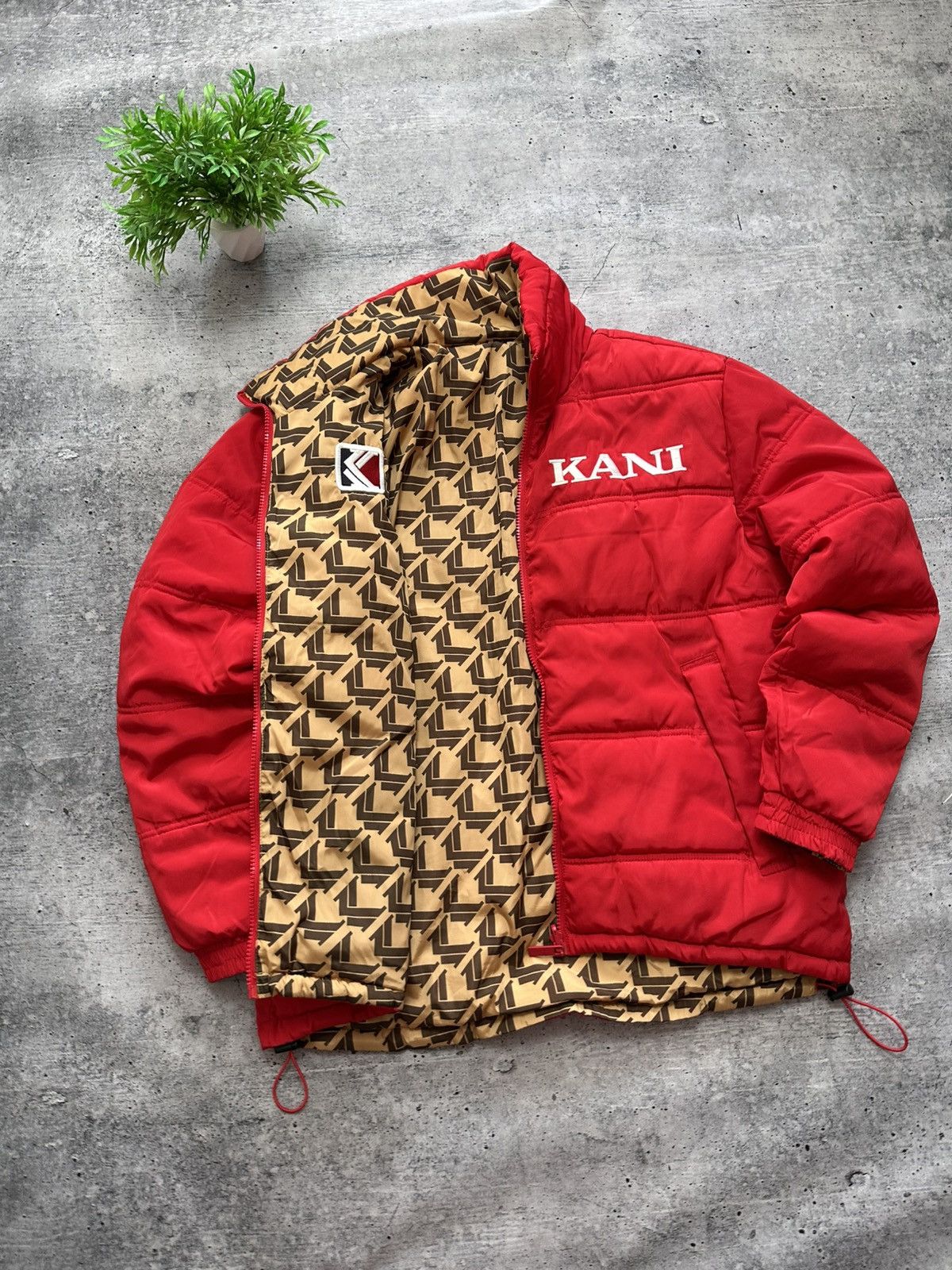 Karl Kani Karl Kani Nylon Reversible Down Y2K Puffer Jacket Casual Size US M / EU 48-50 / 2 - 1 Thumbnail