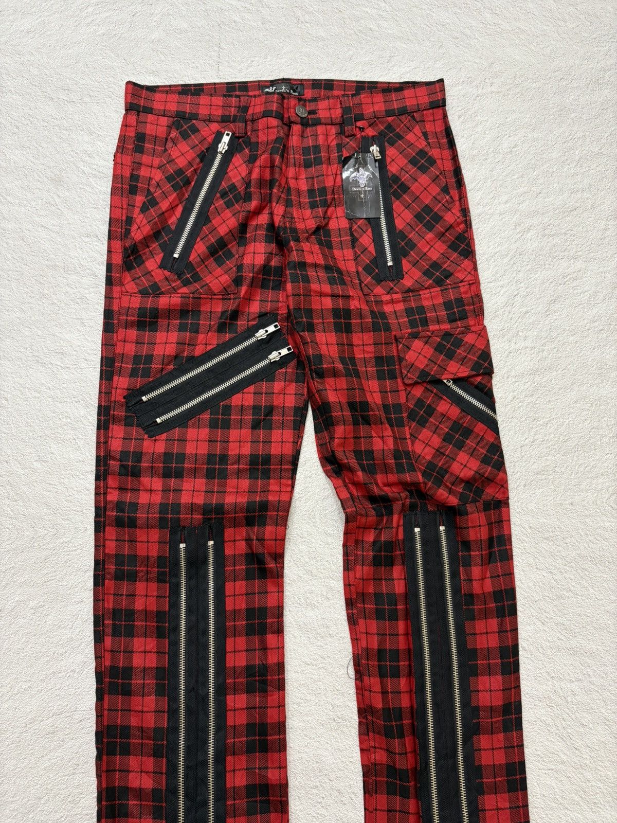 Number (N)ine 2000s Devil’n bass seditionaries japan pants punk y2k style Size US 31 - 2 Thumbnail