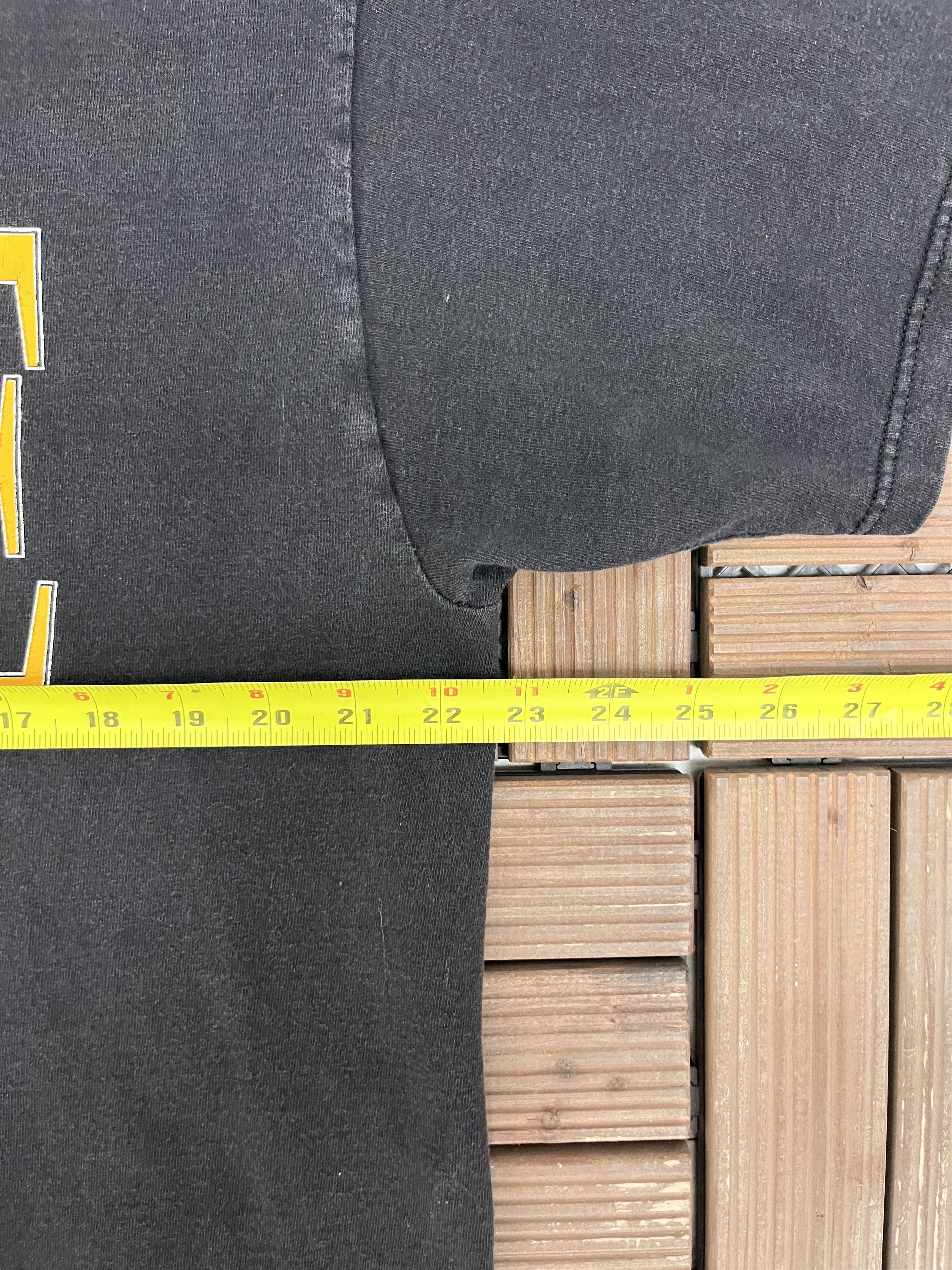 Vintage Purdue Boilermakers Spell Out Vintage Black T-Shirt Tee Size US XL / EU 56 / 4 - 6 Thumbnail