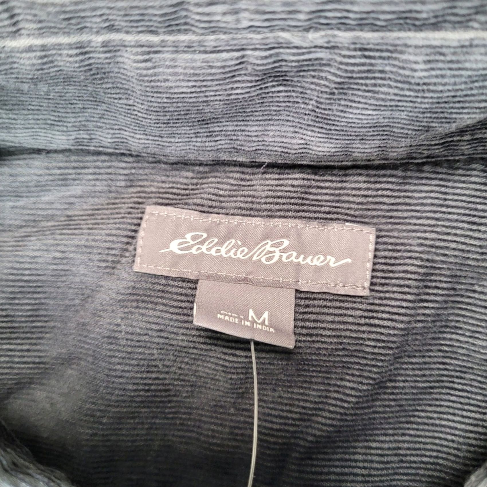 Eddie Bauer Eddie Bauer Mens Grey Medium Corduroy Long Sleeve Button Down Shirt New Size US M / EU 48-50 / 2 - 4 Thumbnail