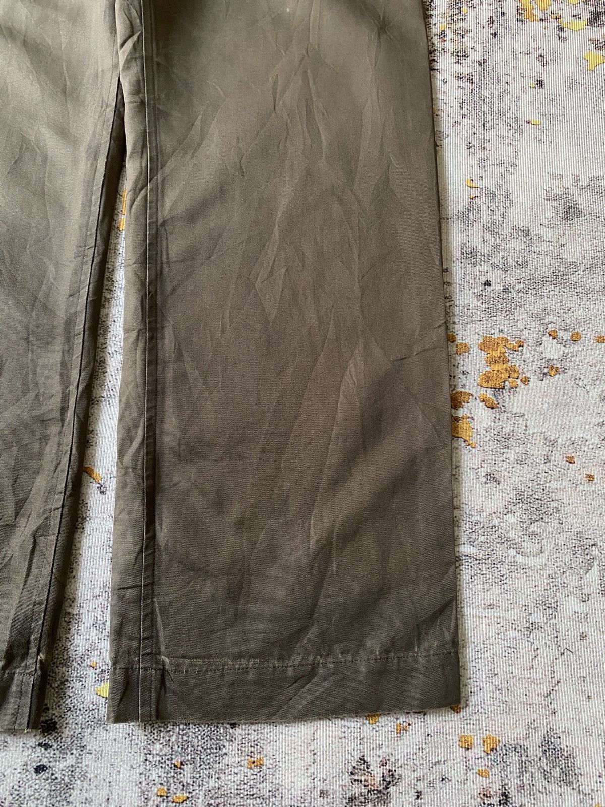 Yohji Yamamoto Y’s Yohji Yamamoto Olive Green Military Design Pant Size US 32 / EU 48 - 7 Thumbnail