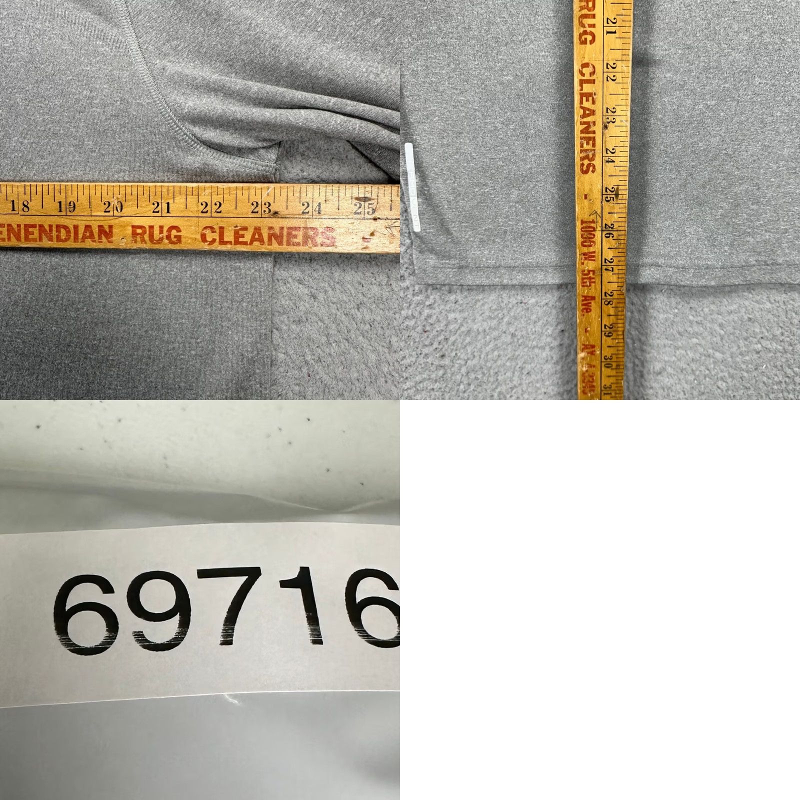 Polo Ralph Lauren Polo Sport Ralph Lauren Mens Pullover Shirt Large Grey Thermo Vent Quarter Zip Size US L / EU 52-54 / 3 - 8 Thumbnail