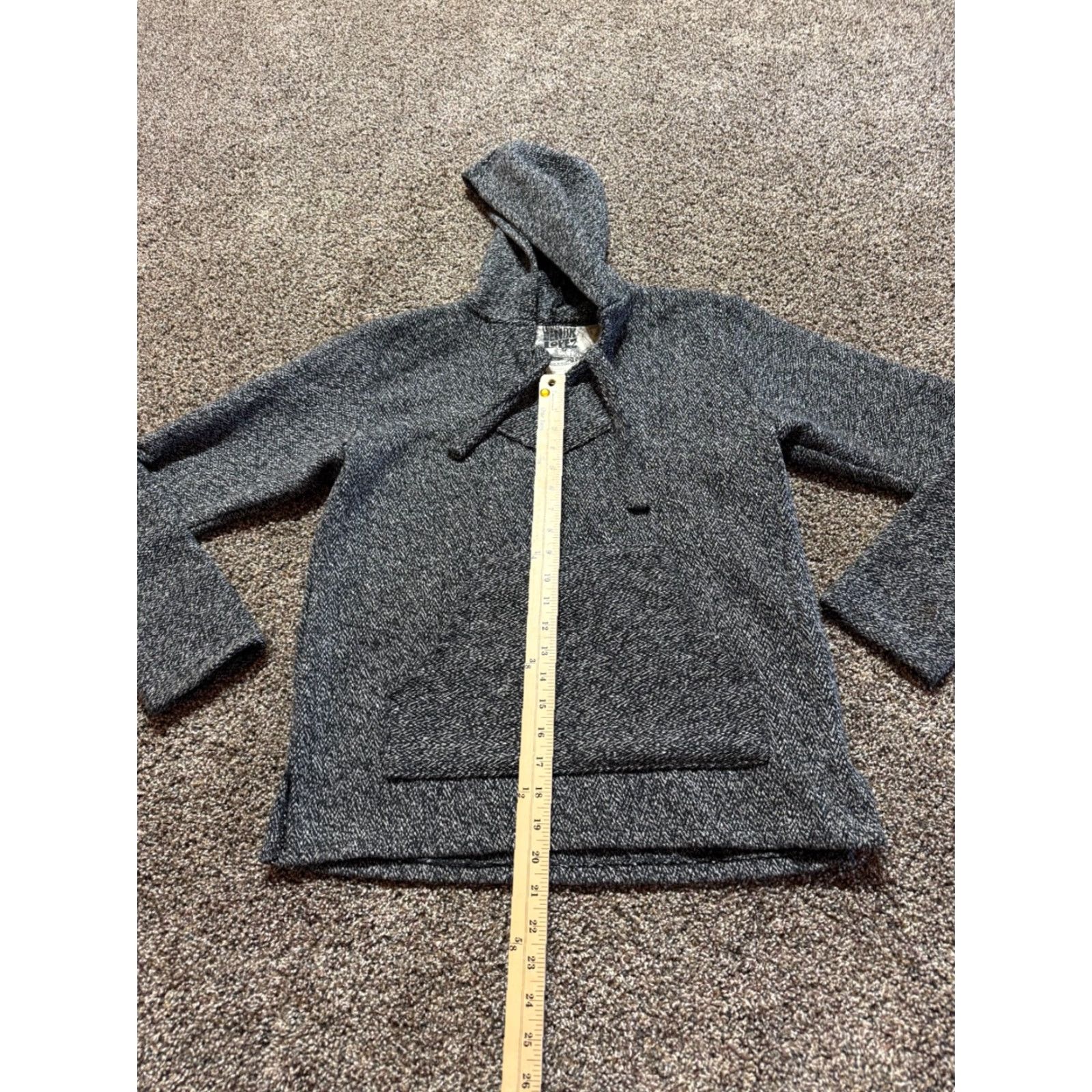 Vintage Señor Lopez Womens Hoodie Pullover Size M Cotton Blend Gray Size M / US 6-8 / IT 42-44 - 5 Thumbnail