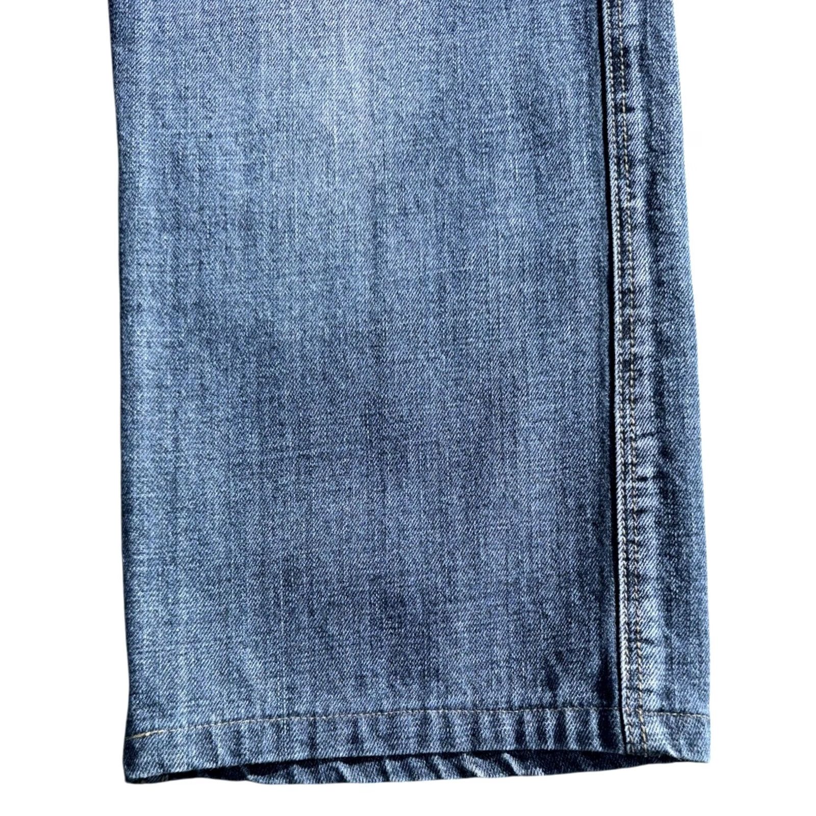 Alfani VINTAGE Alfani Jeans Dark Blue Embroidered 38x30 Straight Men Sz 38 Regular Inseam 30 Mens Size US 38 / EU 54 - 7 Thumbnail