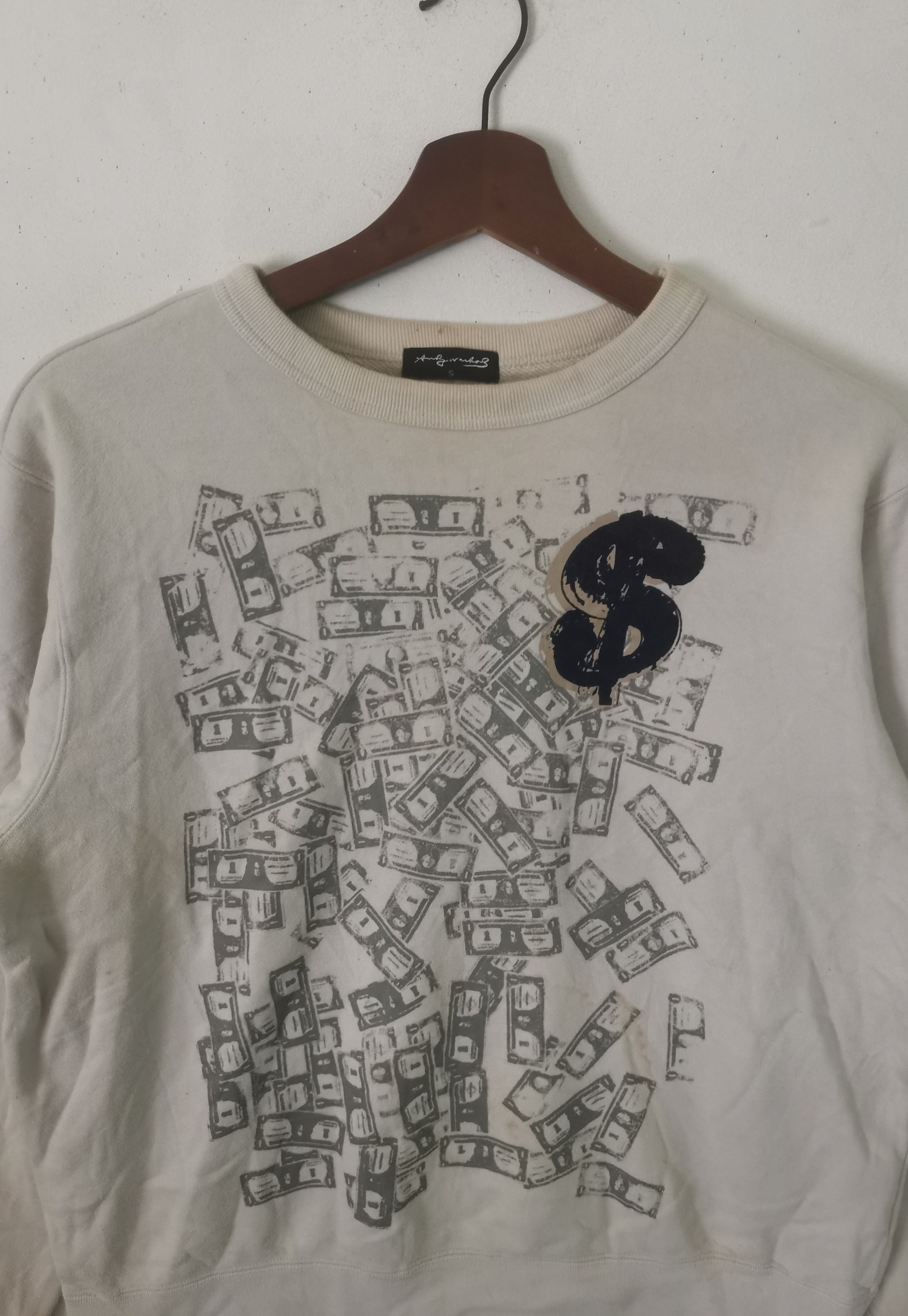 Andy Warhol Rare Andy warhol sweatshirt cream colour Size US S / EU 44-46 / 1 - 2 Thumbnail