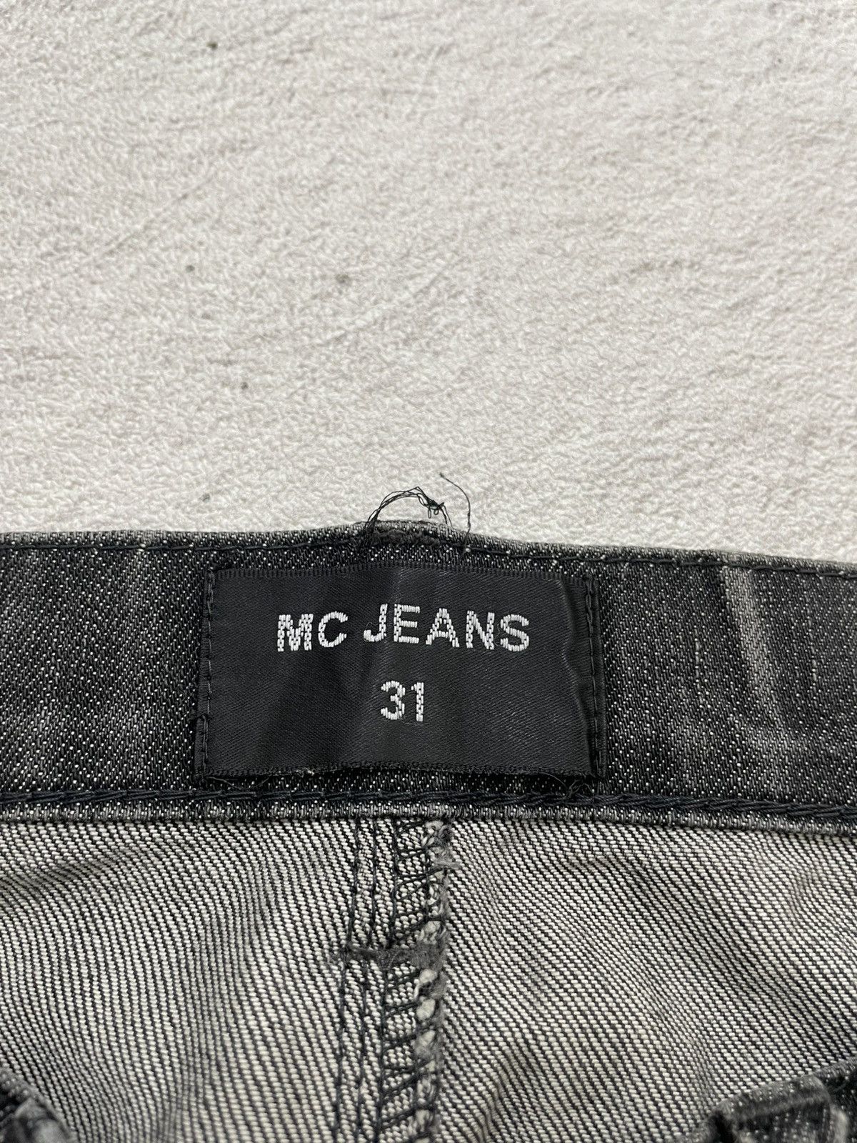 Japanese Brand 2000s Vintage MC Black Jeans Washed Y2K Size US 29 - 10 Thumbnail