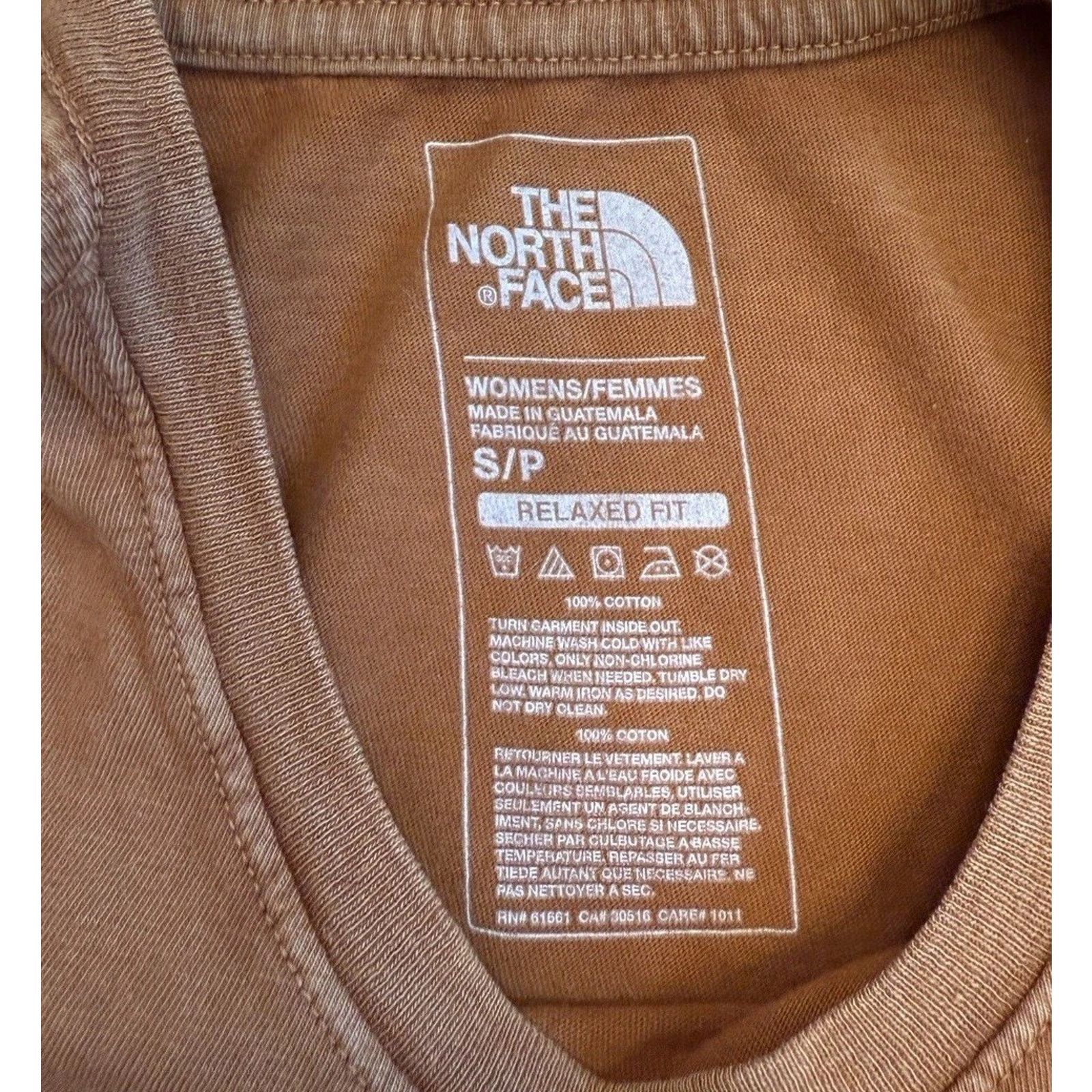 The North Face The North Face Shine On Pocket T-Shirt SS Orange Women Small Size S / US 4 / IT 40 - 9 Thumbnail