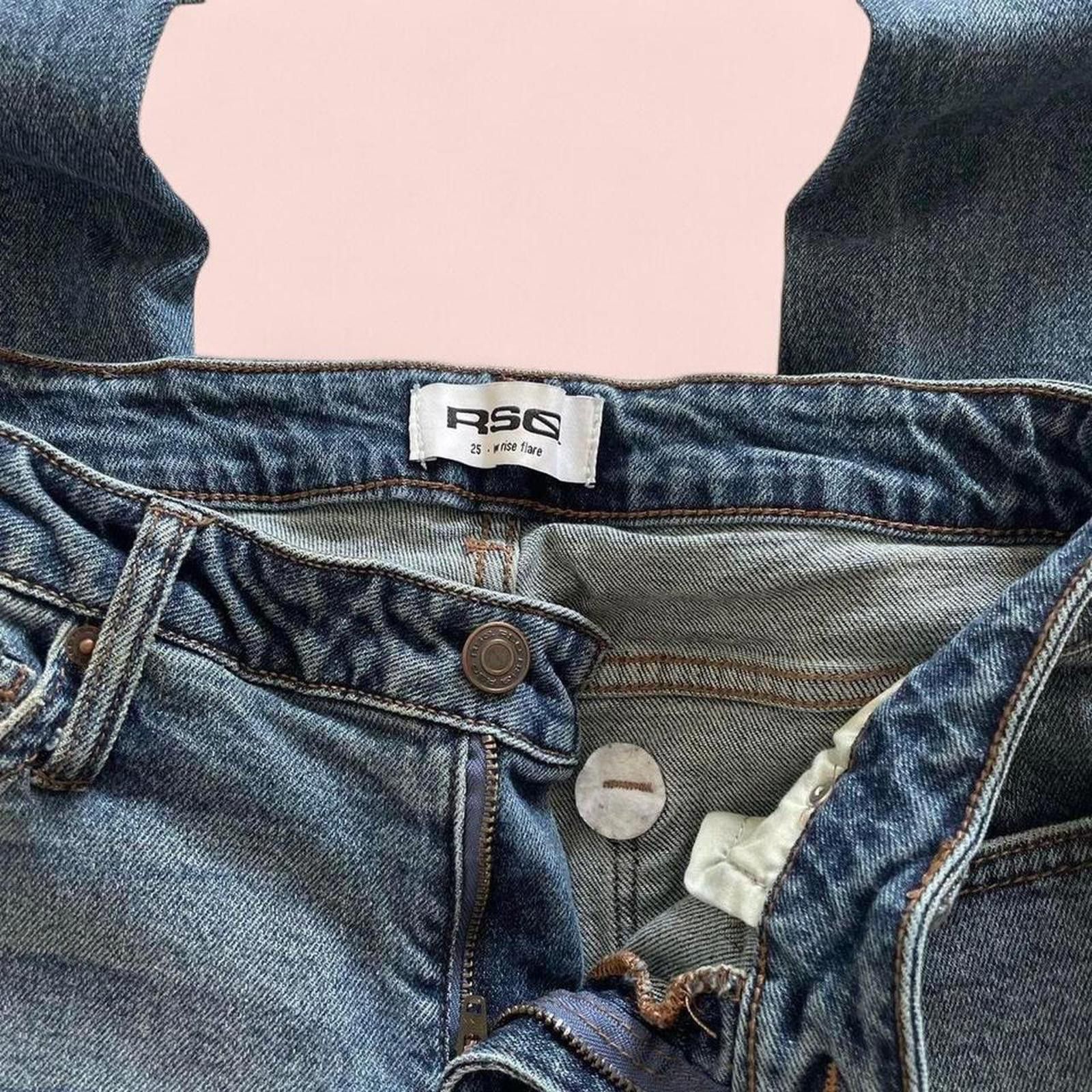 Rsq Vintage style Low rise flare jeans Size 42" / US 20 - 3 Thumbnail