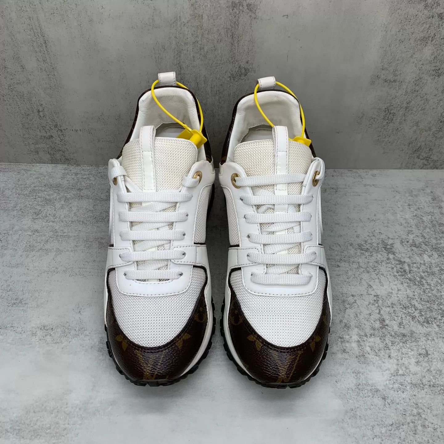 Louis Vuitton LV Run Away White Monogram Sneakers 36 98 New Size US 5.5 / IT 35.5 - 4 Thumbnail