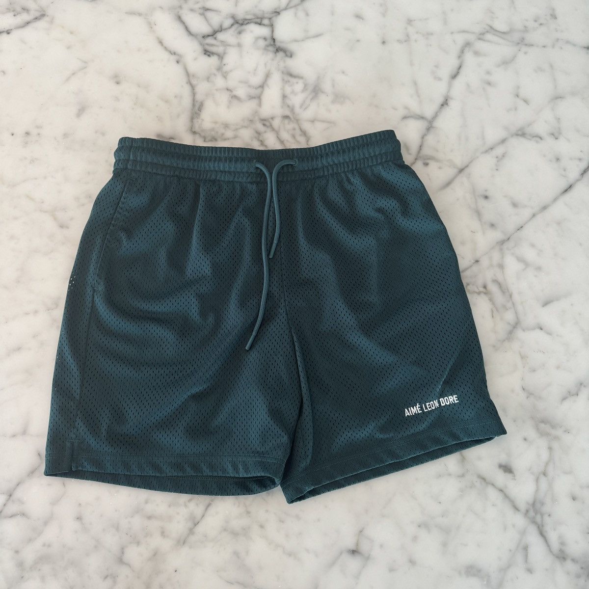Aime Leon Dore Aimé Leon Dore - Logo Gym Short - Botanical Green