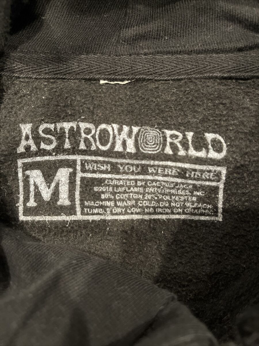 Travis Scott Ss19 Travis Scott Wish You Were Here Hoodie(glue damage) Size US M / EU 48-50 / 2 - 8 Thumbnail