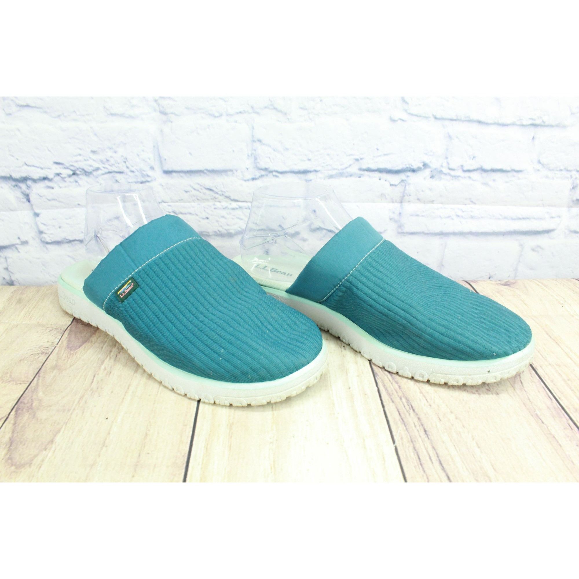 L.L. Bean LL Bean Canvas Slip On Lightweight Airtight Slipper Scuff Size US 10 / IT 40 - 3 Thumbnail