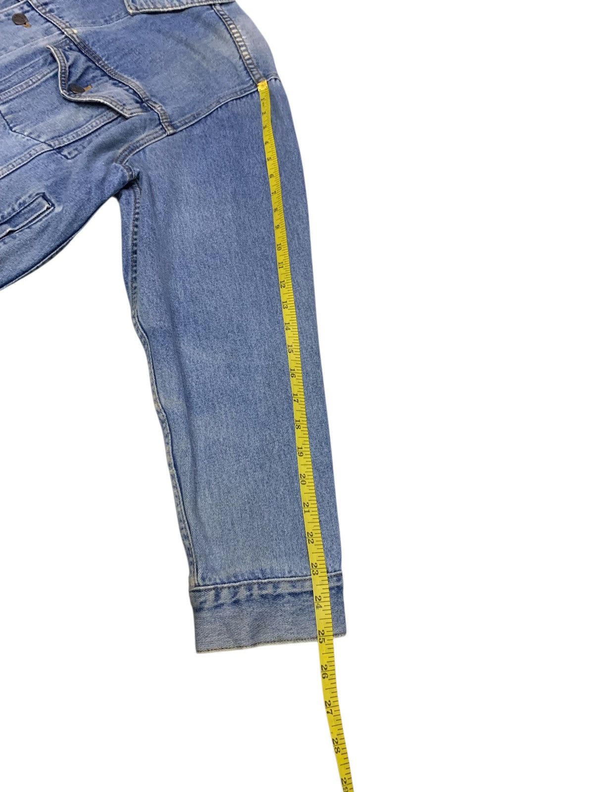 Converse × Vintage Vintage 90's Distressed Converse Jeans Jacket Size US XL / EU 56 / 4 - 14 Thumbnail