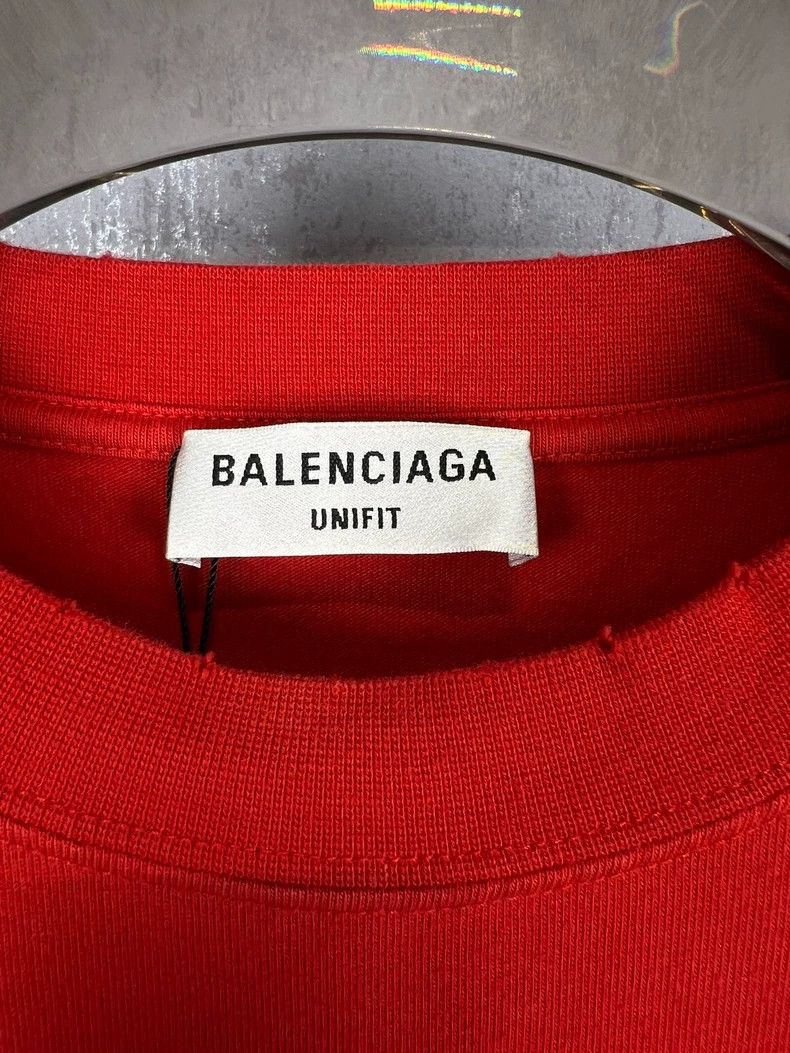 Balenciaga Balenciaga Destruction Scissors Double B Long Sleeve Size US L / EU 52-54 / 3 - 3 Thumbnail