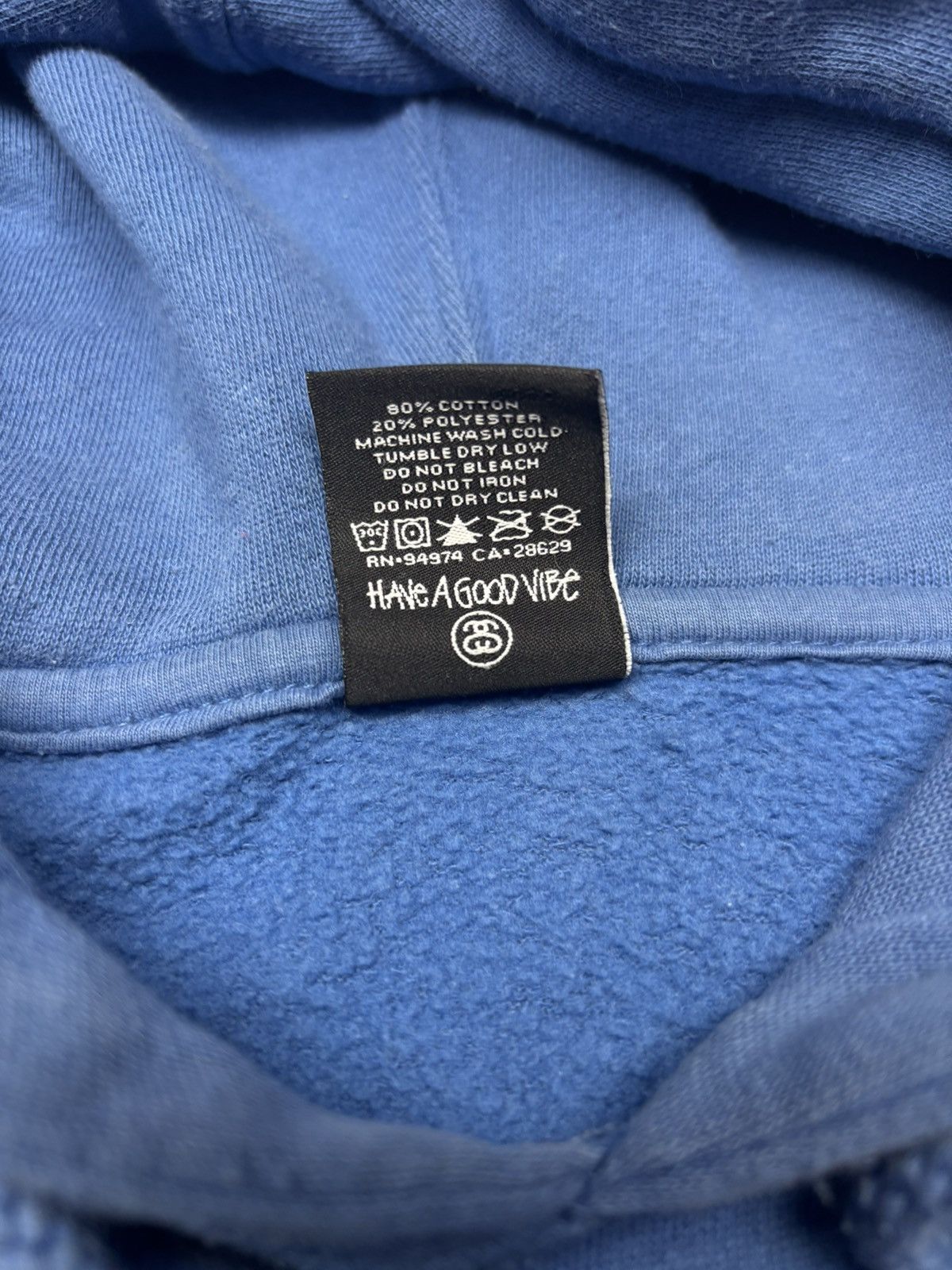 Stussy vintage stussy y2k boxy hoodie basic logo swag Size US M / EU 48-50 / 2 - 6 Thumbnail