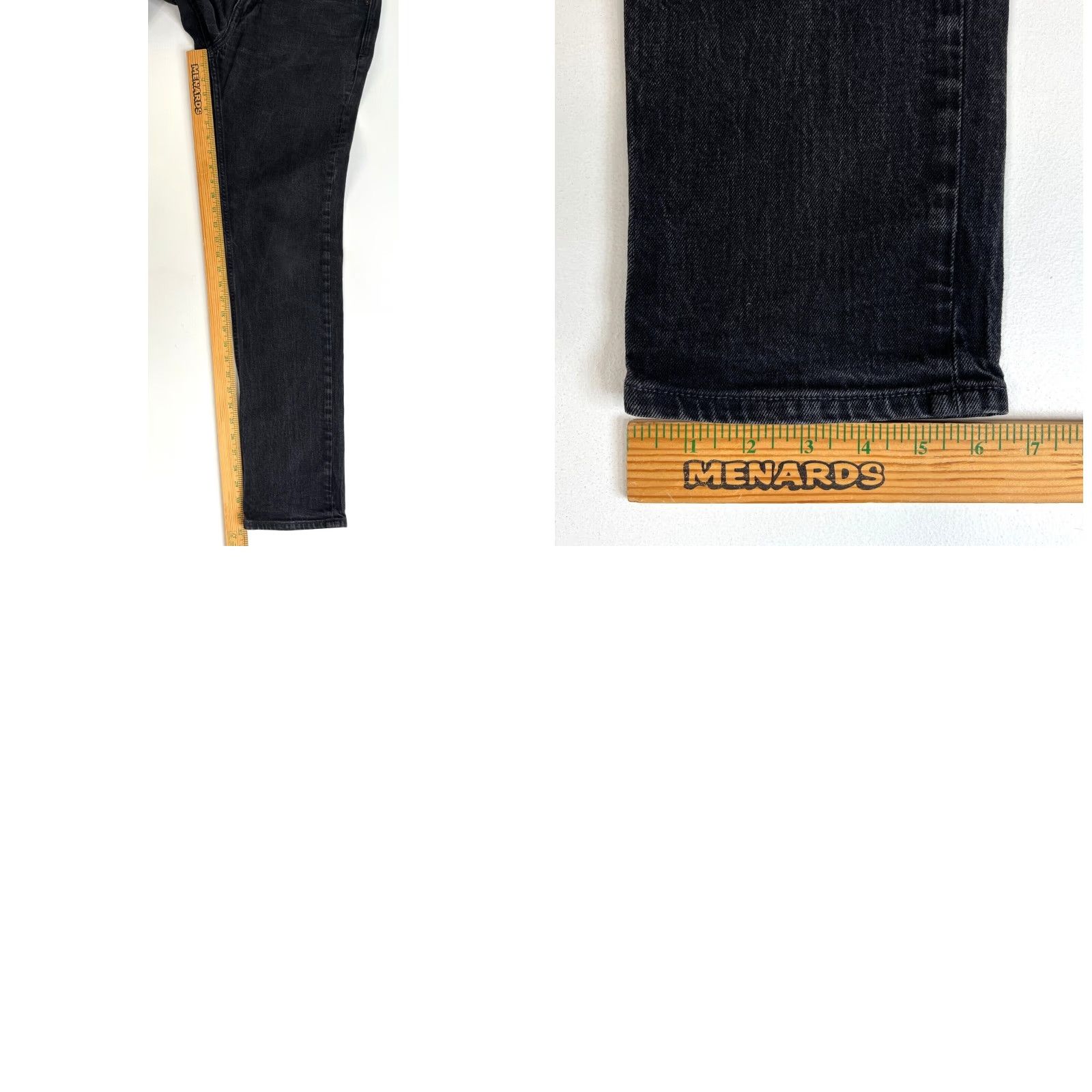 Banana Republic Banana Republic Men's Skinny Jeans Black 34W 34L Jeans Slim Stretch Dark Cotton Blend Denim Shirt? Size US 34 / EU 50 - 9 Thumbnail
