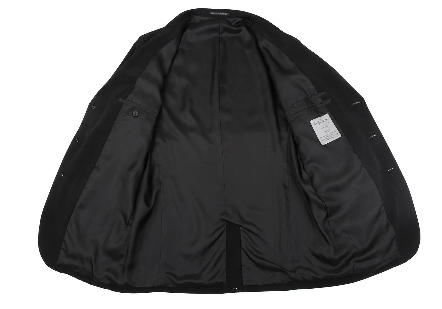 Yohji Yamamoto Yohji Yamamoto Crepe De Chine Pocket Design Jacket Size US XL / EU 56 / 4 - 11 Thumbnail