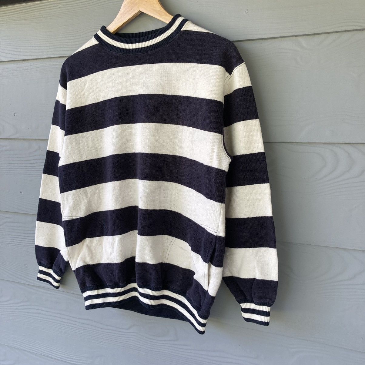 Junko Shimada Vintage Junko Shimada Black White Sweatshirt Size US M / EU 48-50 / 2 - 2 Thumbnail
