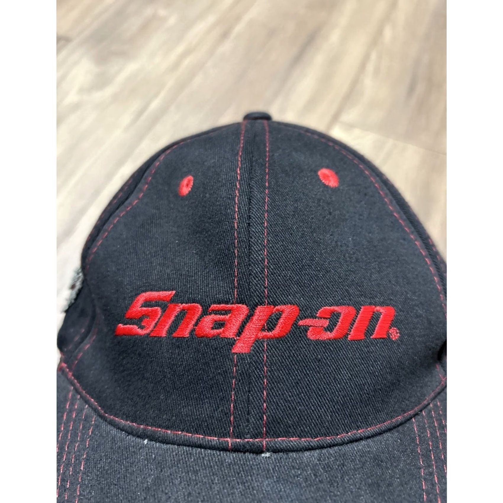 Vintage Snap-On Tools Mens Baseball Cap Hat Adjustable Black Casual Sports Size ONE SIZE - 2 Thumbnail