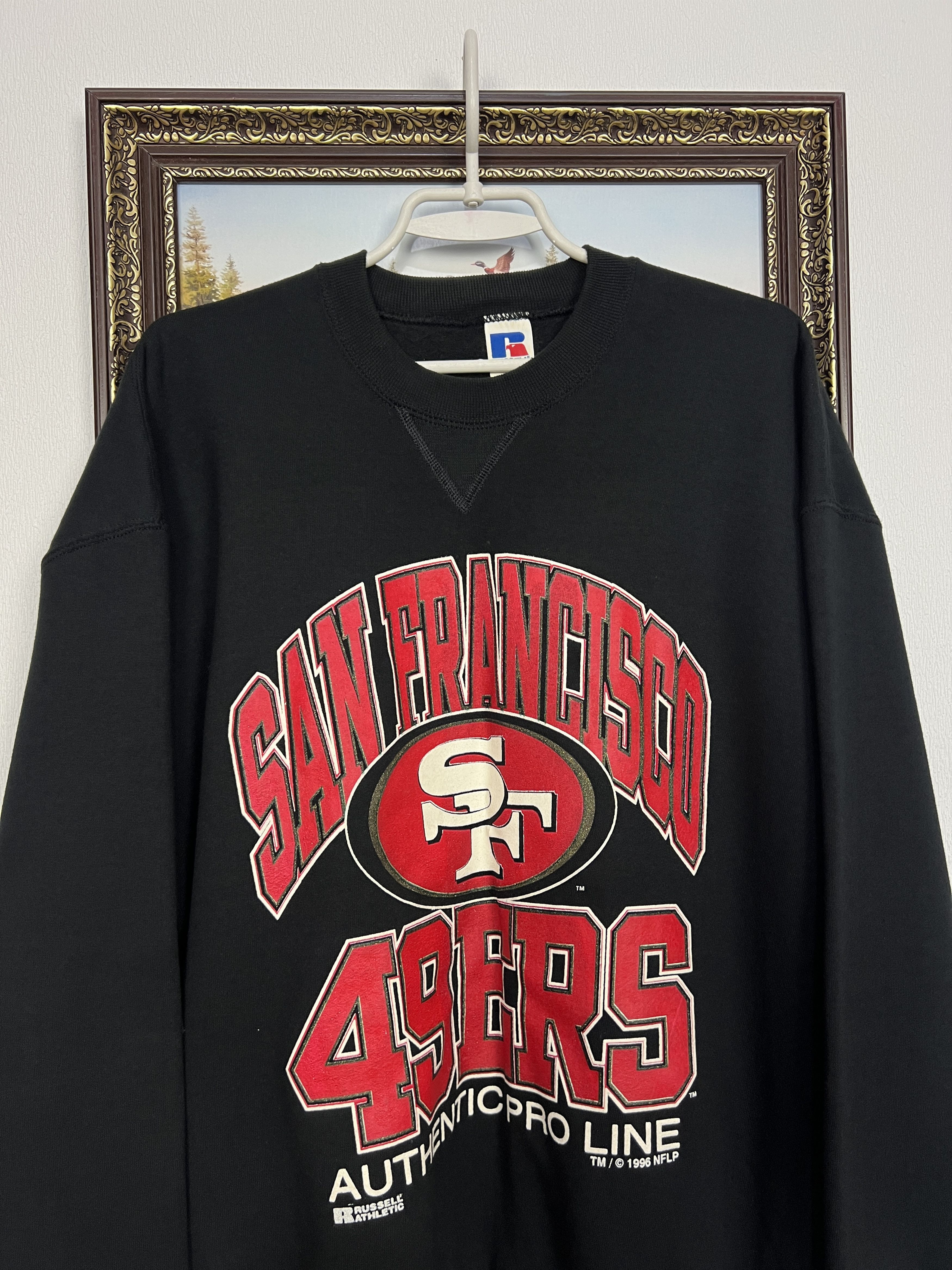 Russell Athletic San Francisco 49ers Sweatshirt NFL Crewneck Over Print Size US XL / EU 56 / 4 - 2 Thumbnail