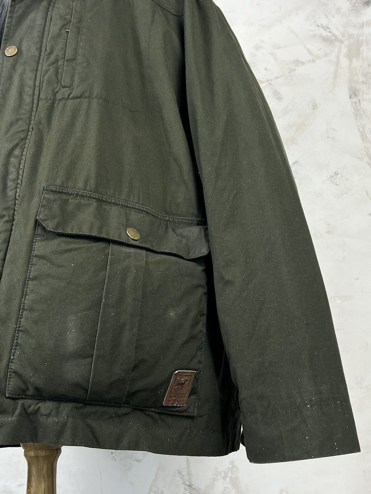 Hunter Vintage Hunter + Hobart Waxed Jacket Size XL- XXL Size US XXL / EU 58 / 5 - 5 Thumbnail