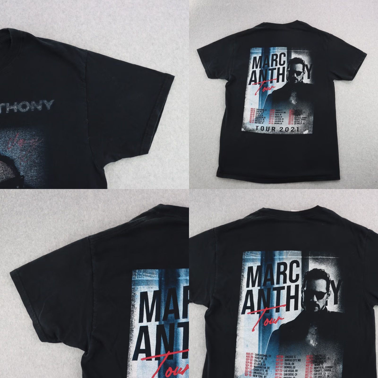 Fruit Of The Loom MENS T-Shirt Medium Black Fruit of the Loom Shirt Mens Size M Short Sleeve Solid Logo Music 90s Rare Size US M / EU 48-50 / 2 - 8 Thumbnail