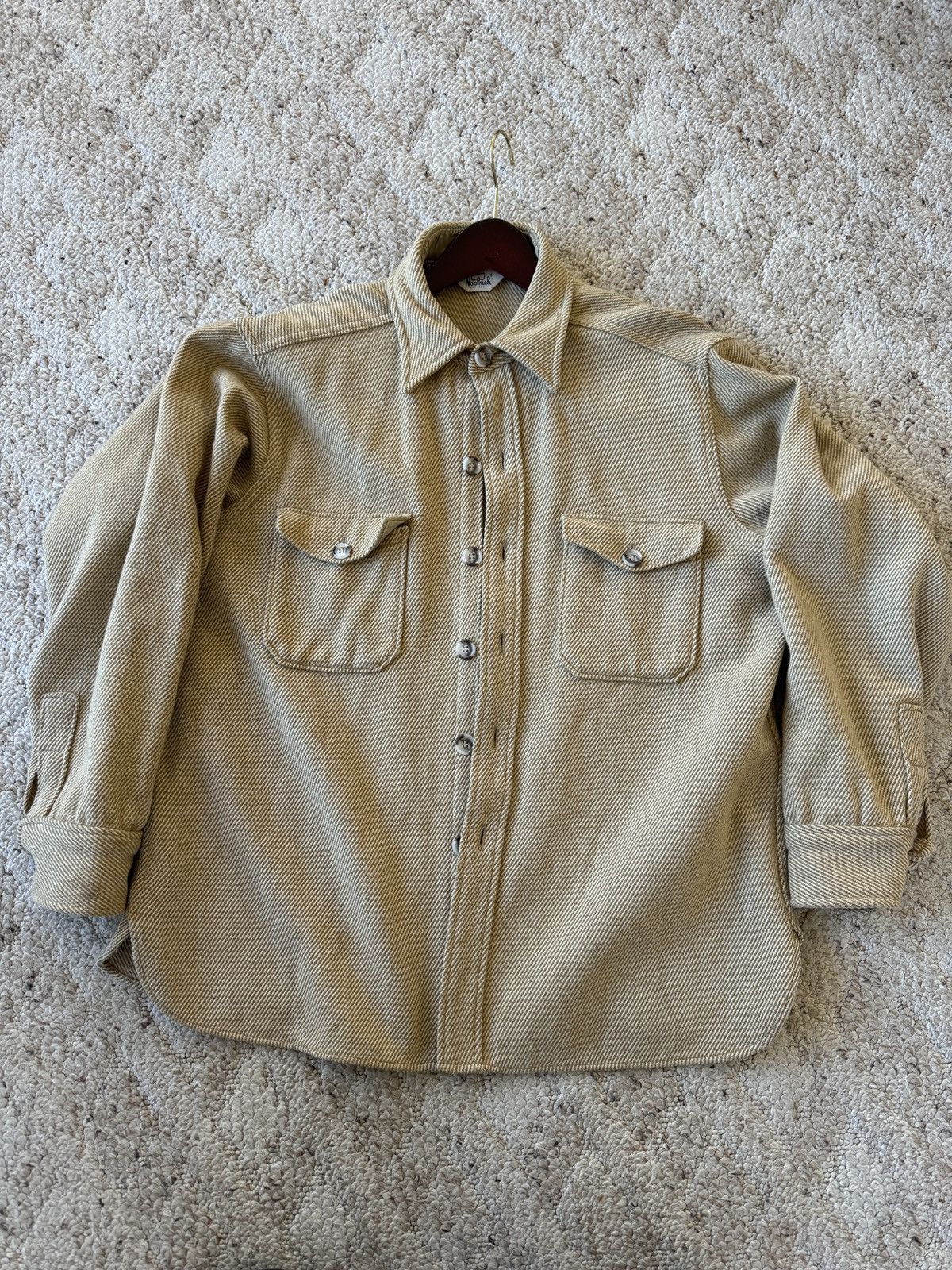 Woolrich Woolen Mills Woolrich Wool Button-Up Jacket Size US L / EU 52-54 / 3 - 1 Thumbnail