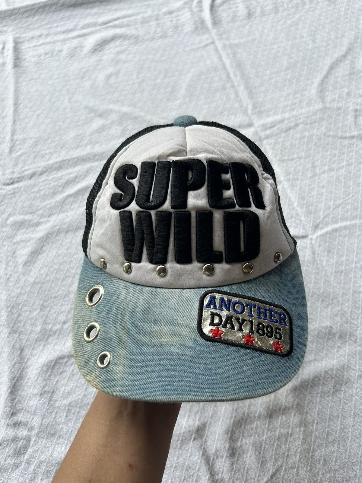 Japanese Brand Super wild cap trucker gothic hats Size ONE SIZE - 1 Thumbnail