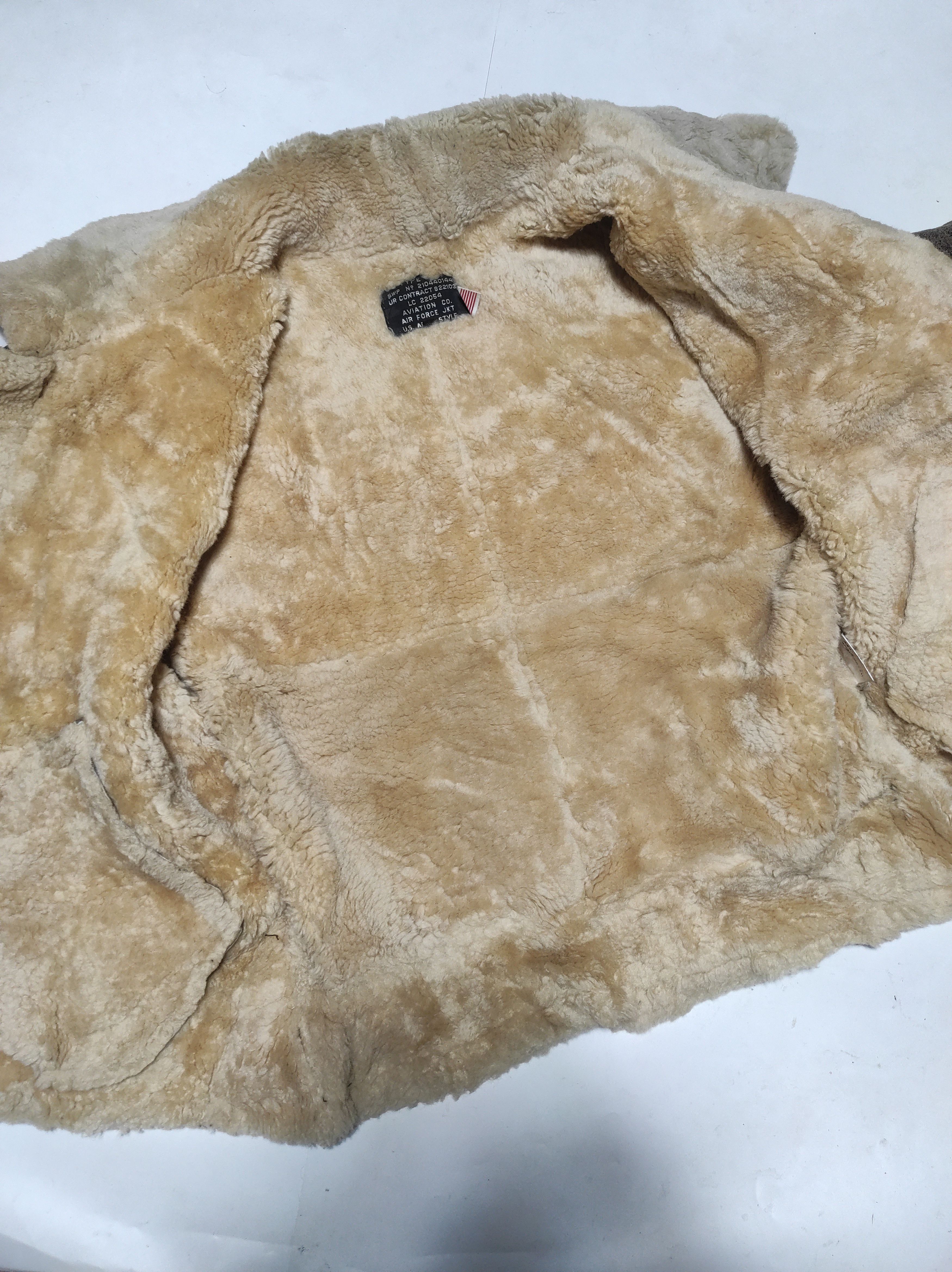 Other Shearling Jacket Type B-3 Air Force By Aviation Co, Size US M / EU 48-50 / 2 - 9 Thumbnail