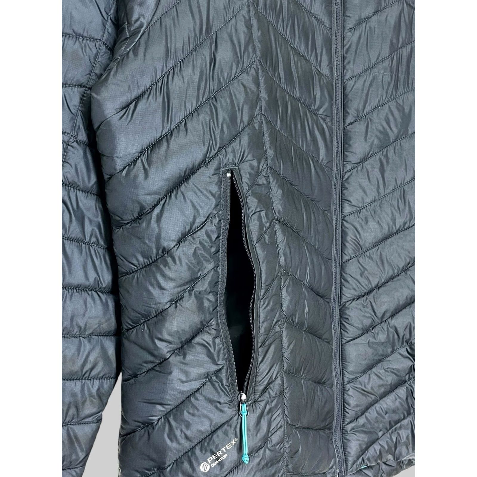 Rab RAB Jacket Womens Size L Drak Blue Quilted 1/2 Zip Full Zip Logo Outdoor Ski Classic Winter Fall Spring Masc Mens Womens Girls Boys Size L / US 10 / IT 46 - 5 Thumbnail
