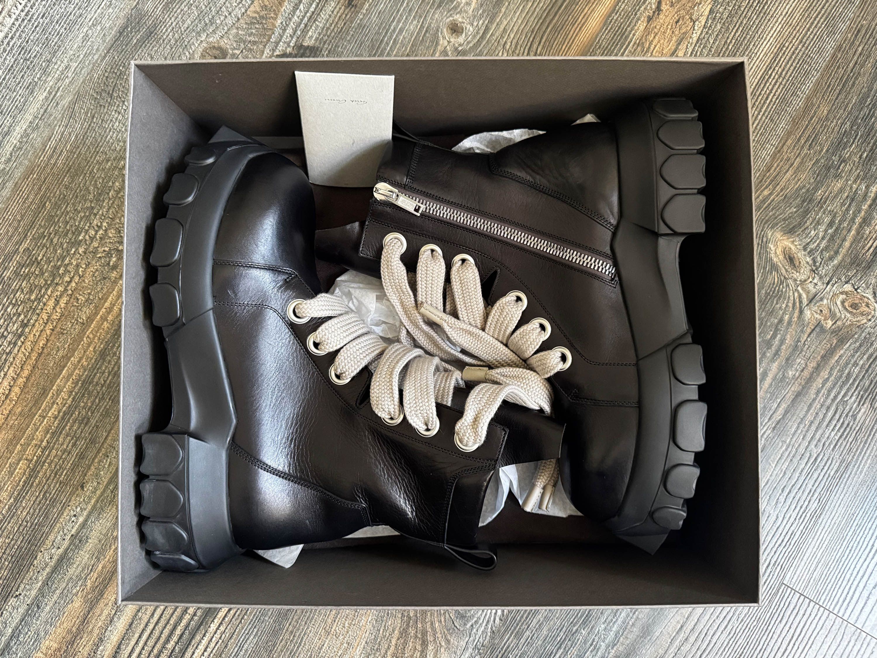 Rick Owens Rick Owens LIDO SS24 Jumbo Lace Bozo Tractor